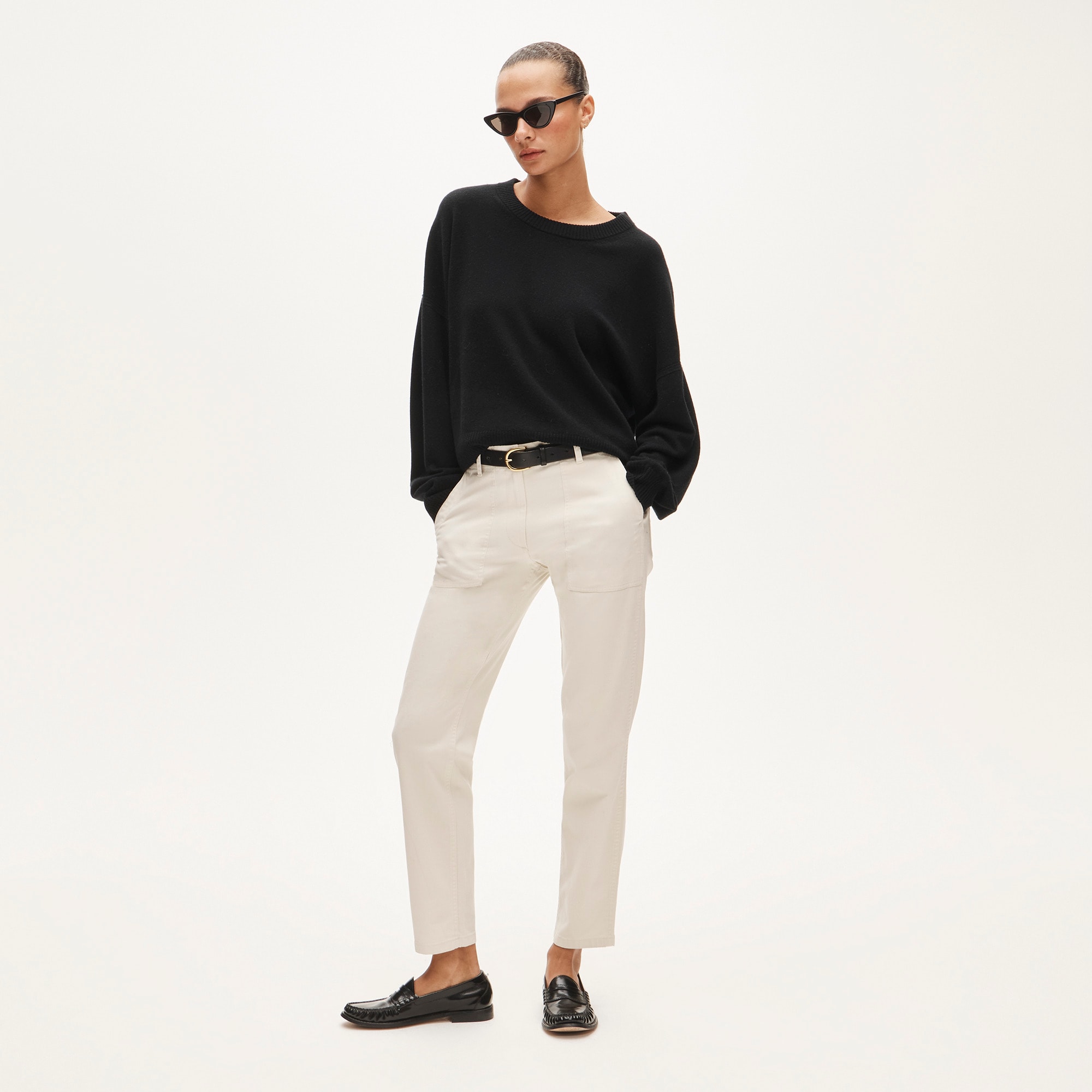  Patch-pocket slim chino pant