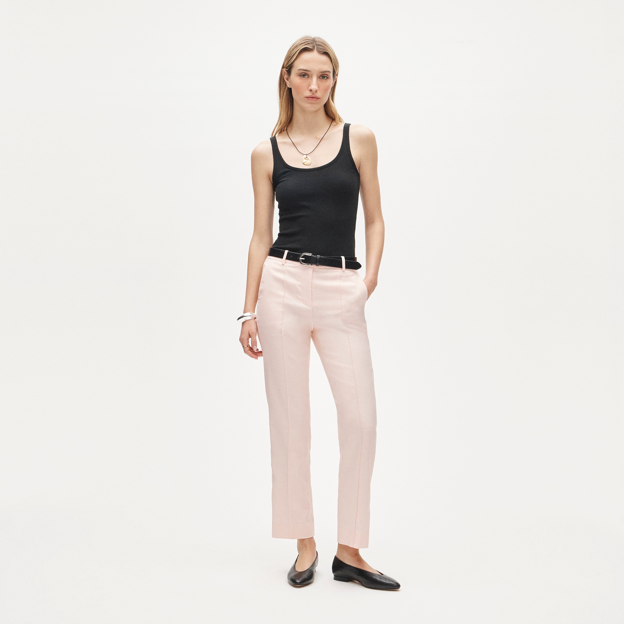 womens Stella pant in Gramercy linen blend