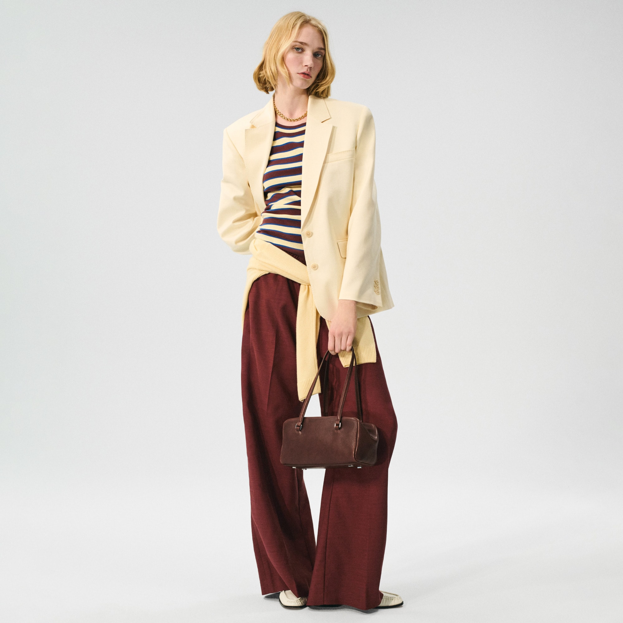 womens Cosmo pant in Gramercy linen blend