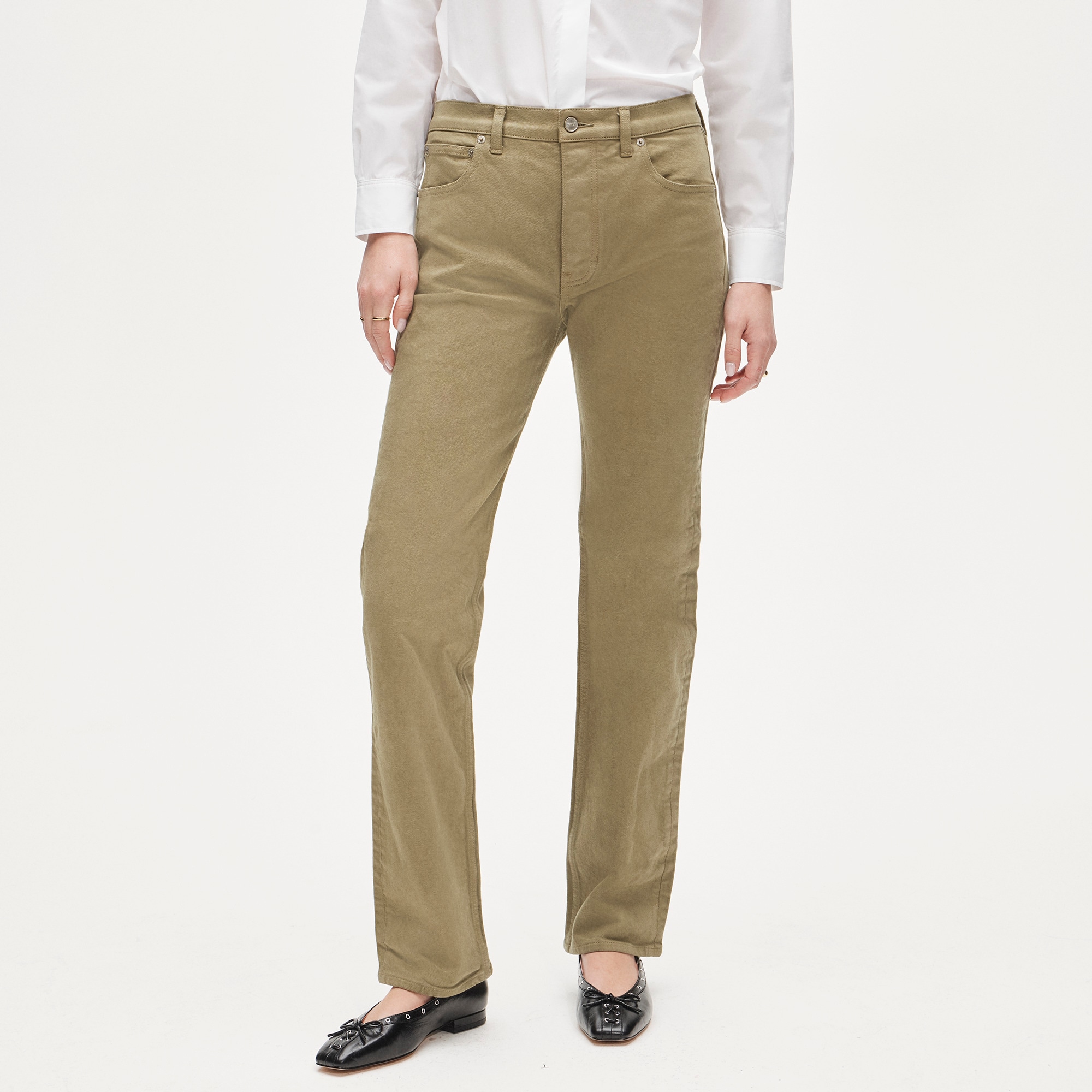 Garment-dyed western straight jean - image 3