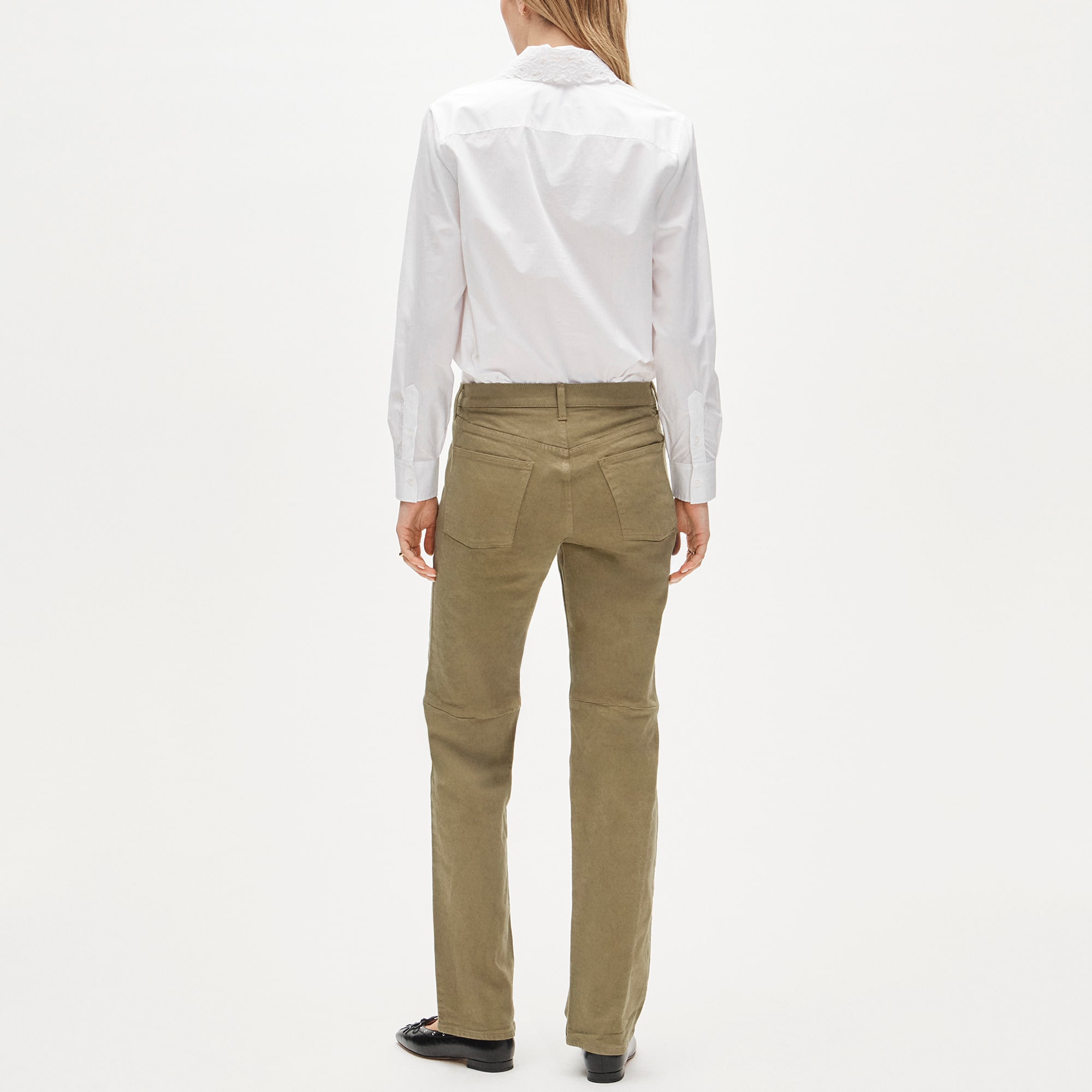 Garment-dyed western straight jean - image 5