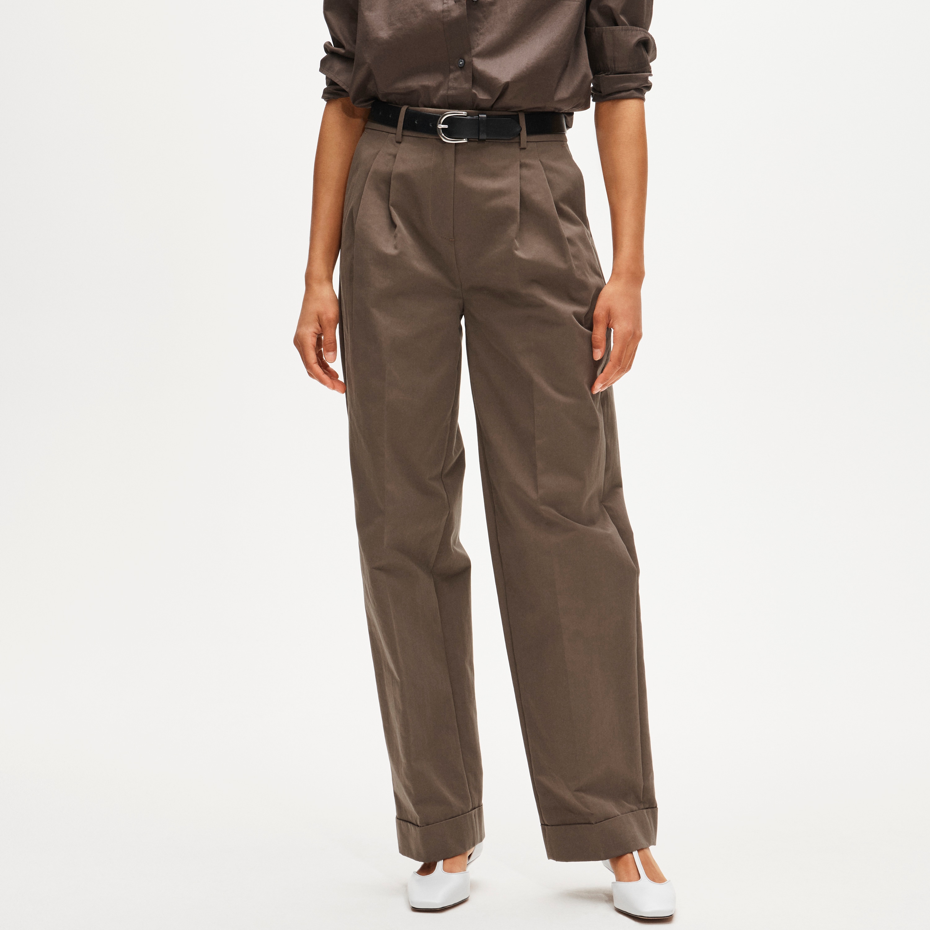High-Waisted Pleated Pants | J.Crew