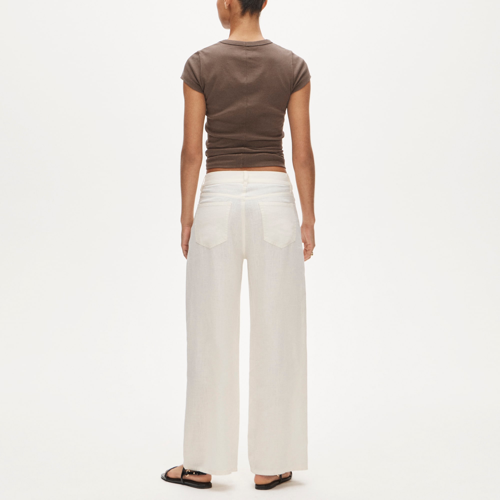 Five-pocket pant in linen blend - image 5