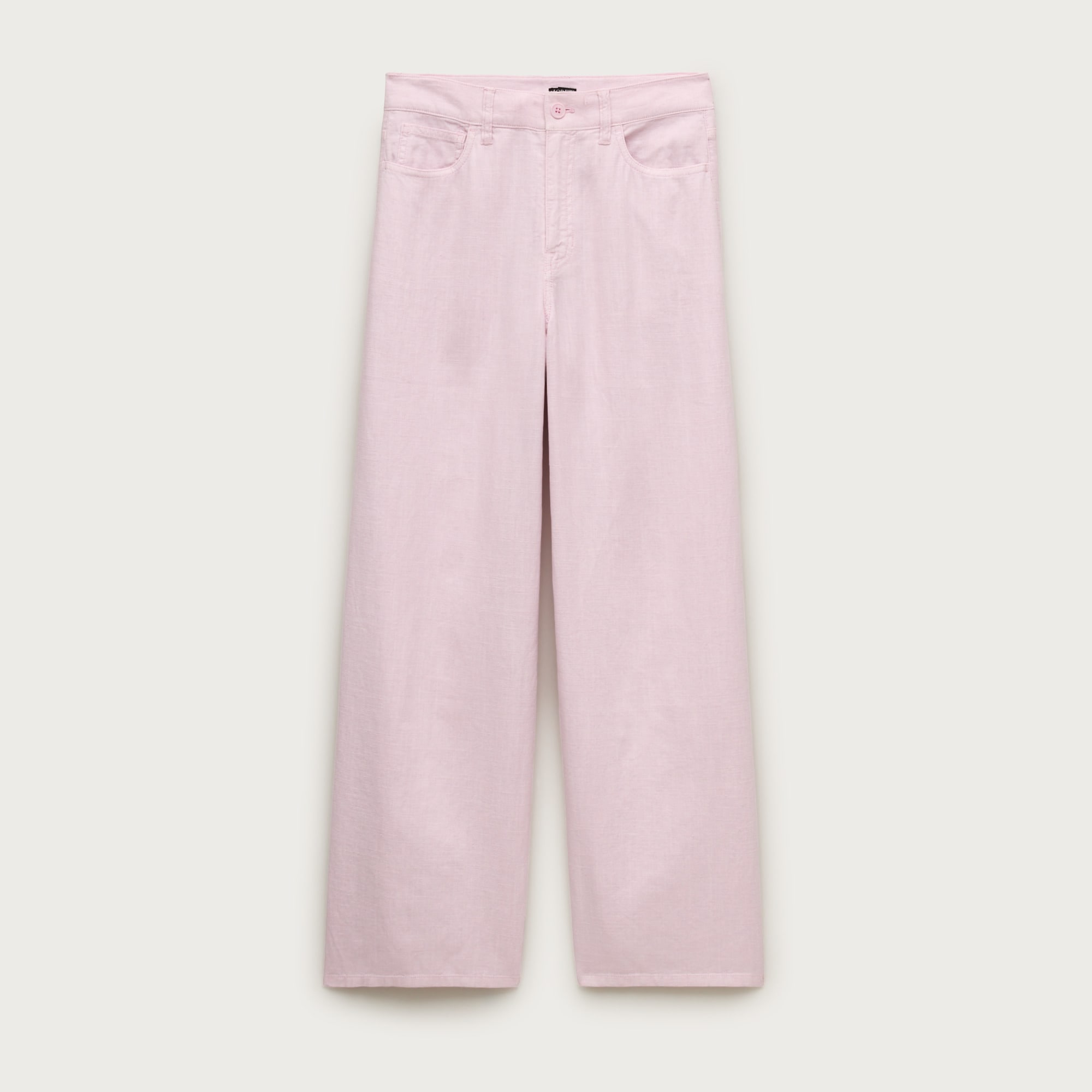 Five-pocket pant in linen blend