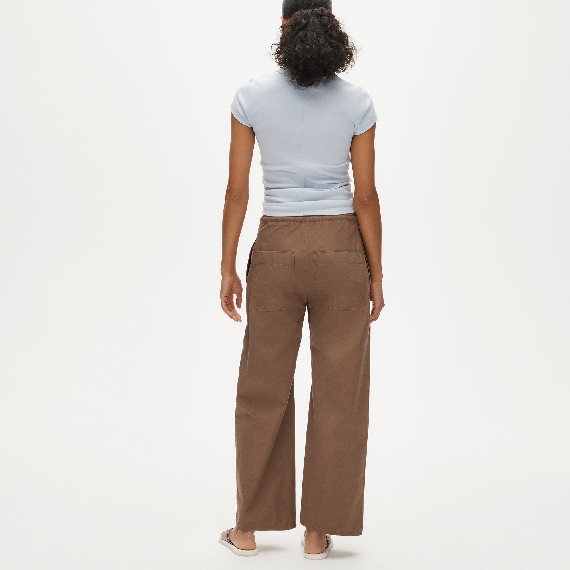Luna pant in cotton poplin