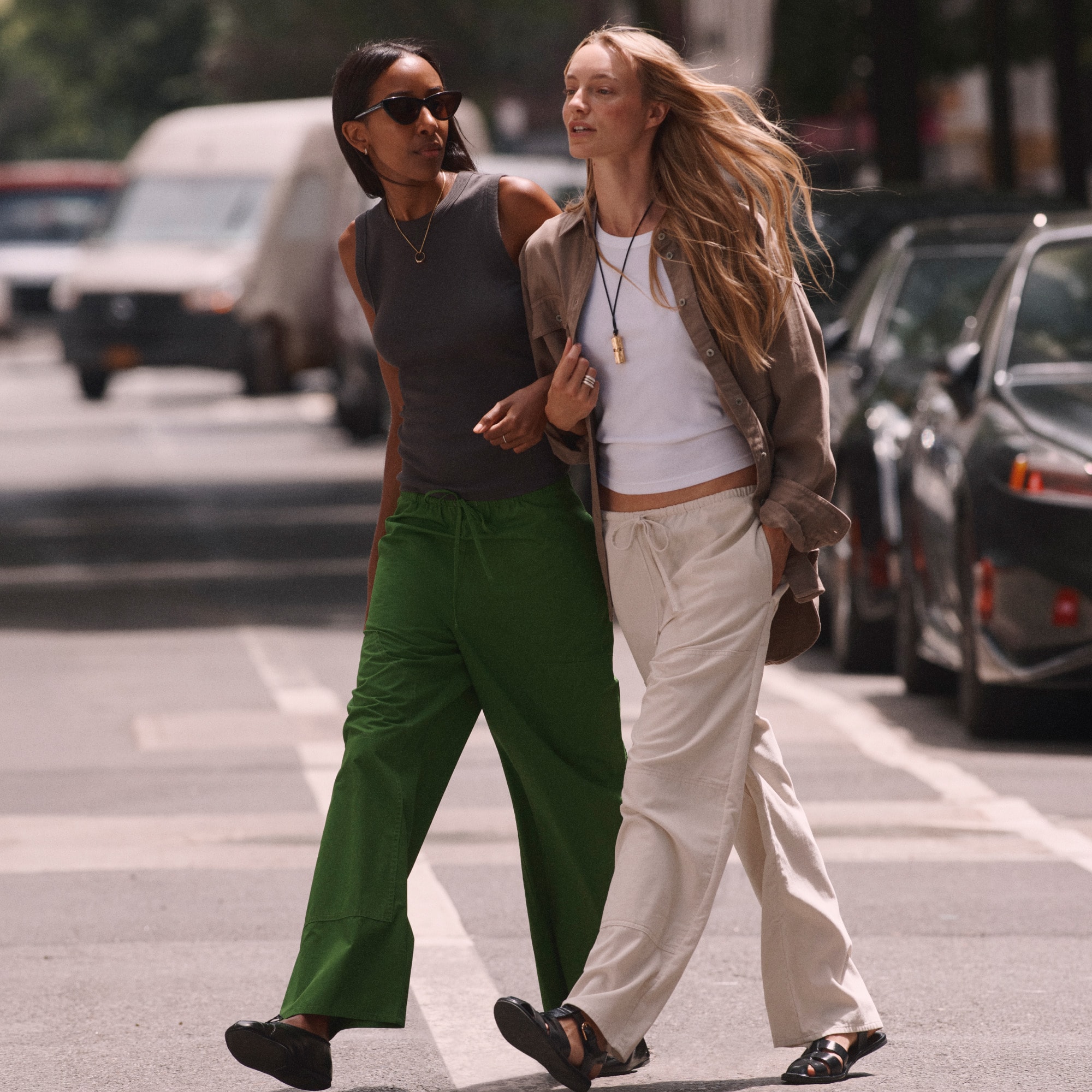 Luna pant in cotton poplin