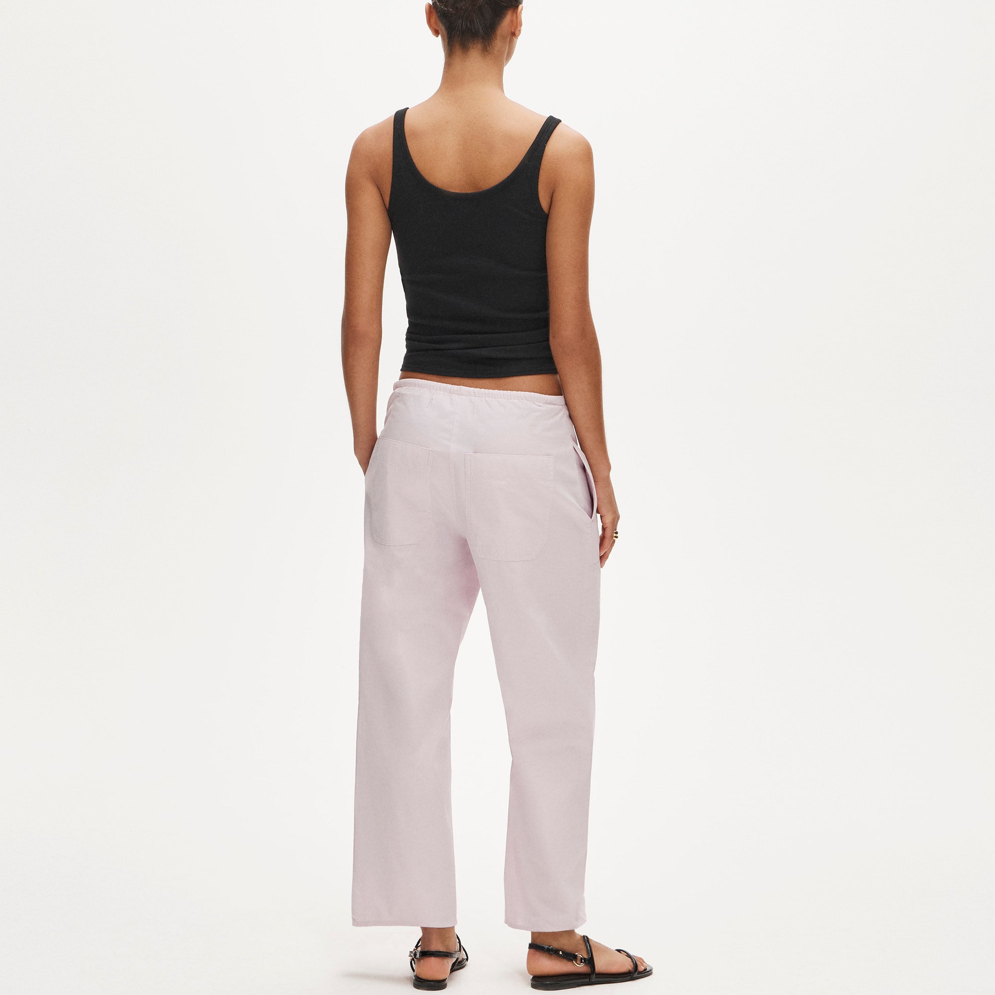 Luna pant in cotton poplin