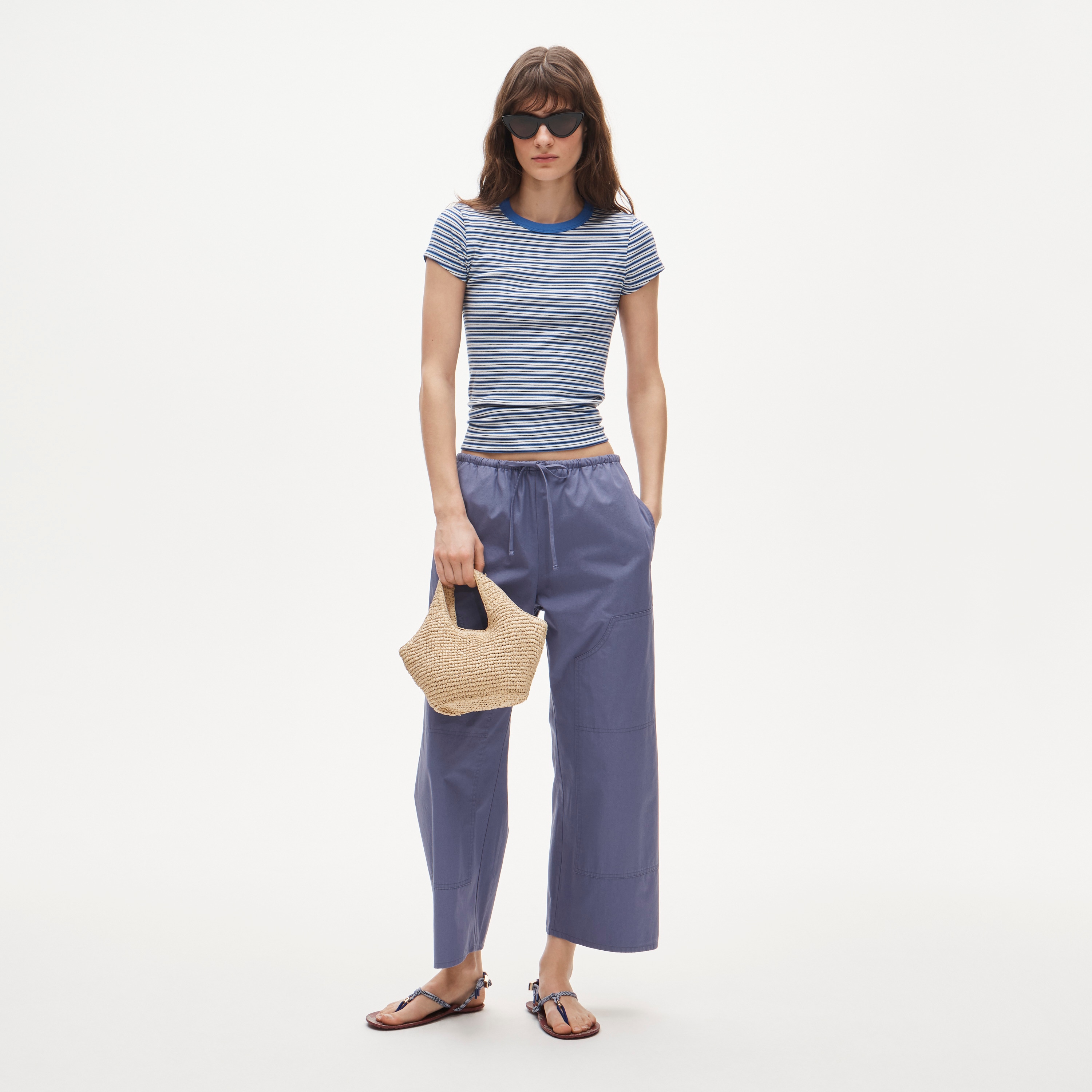 Luna pant in cotton poplin - image 2
