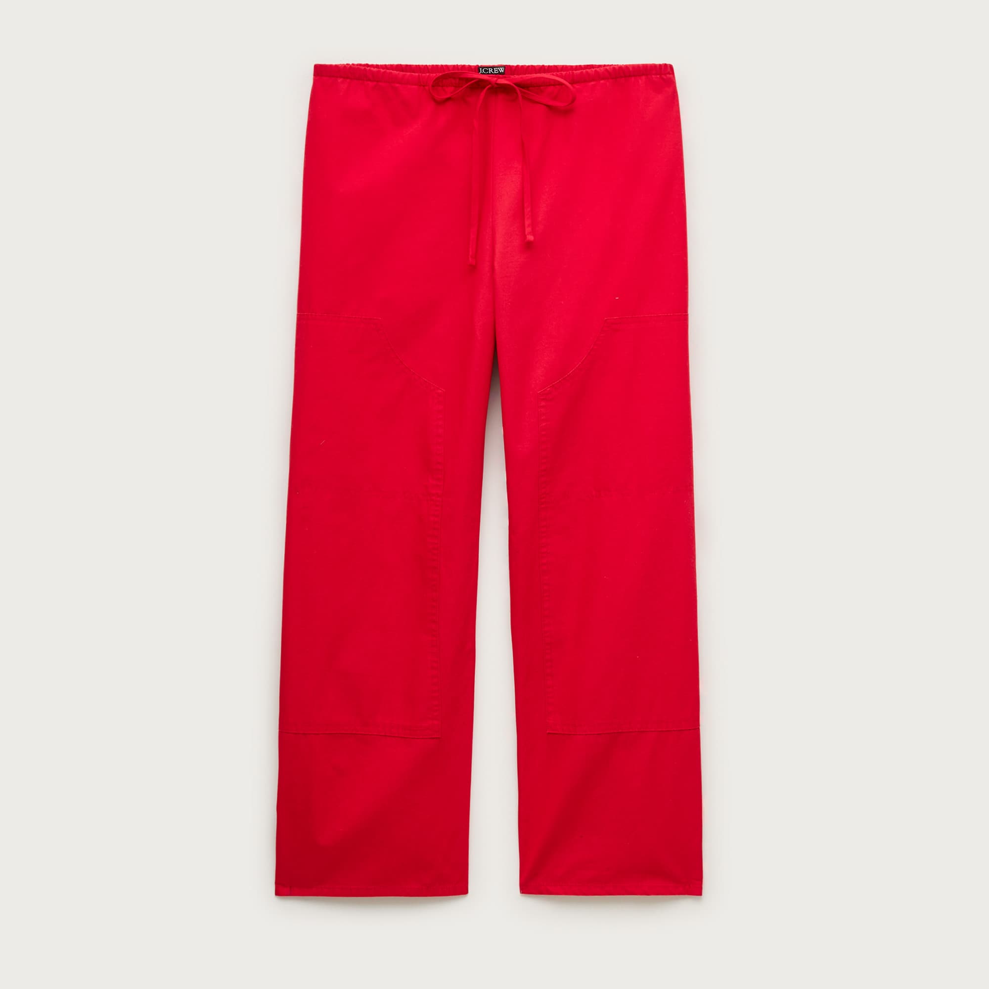 strapless open back dress Crimson red stretch dress pants for women | Petite & Tall main image 1
