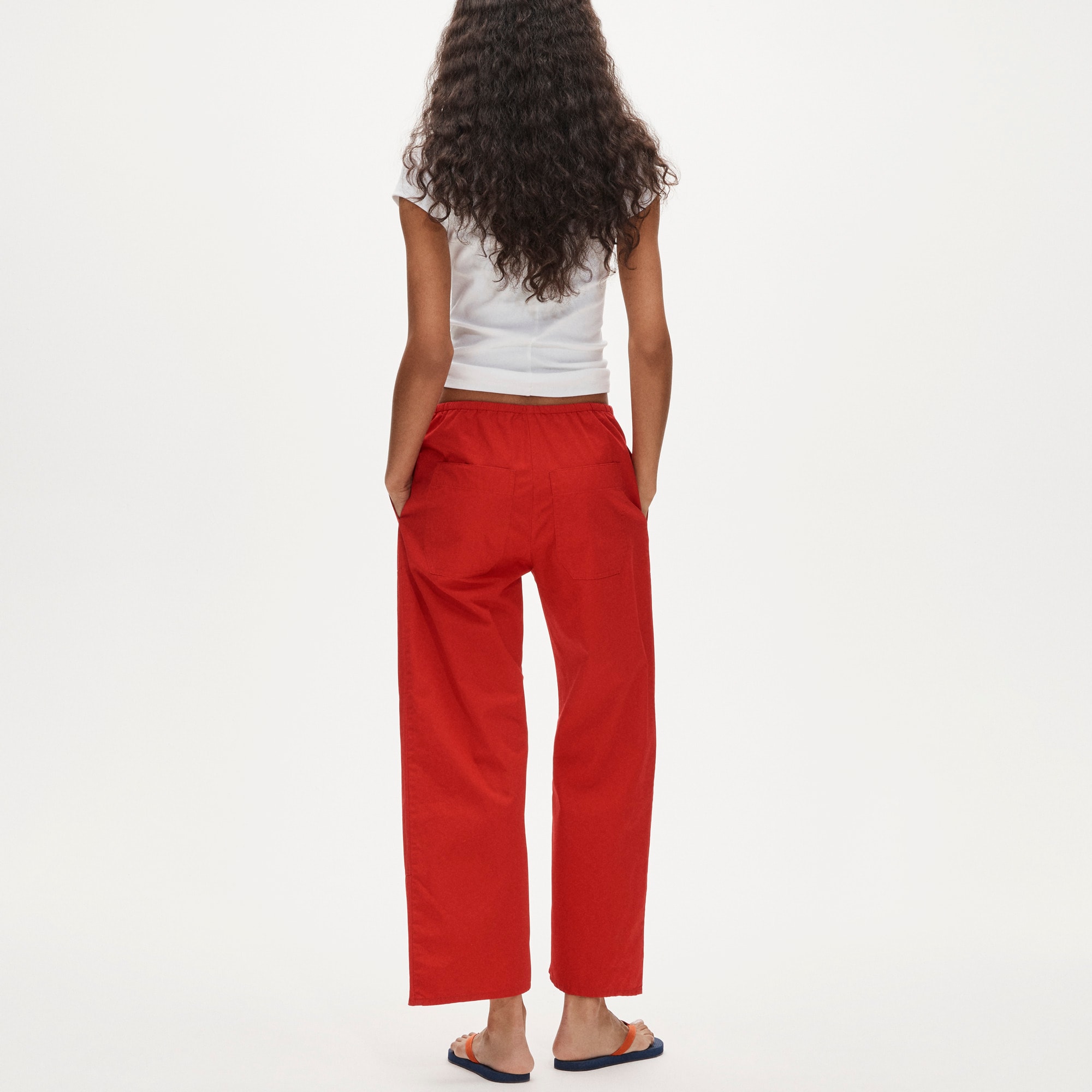 Luna pant in cotton poplin