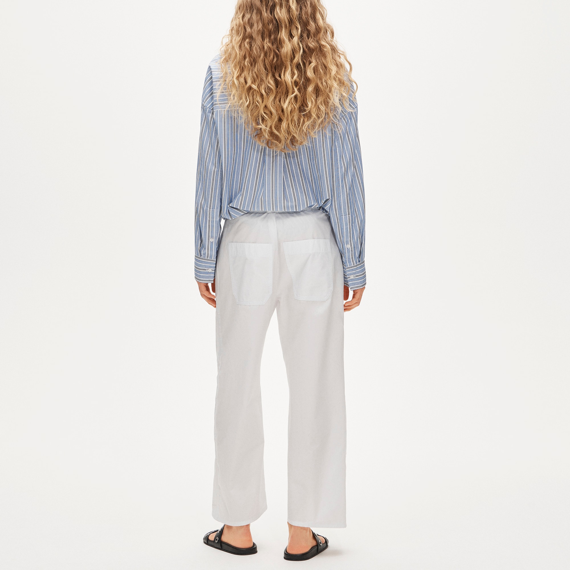Luna pant in cotton poplin - image 5