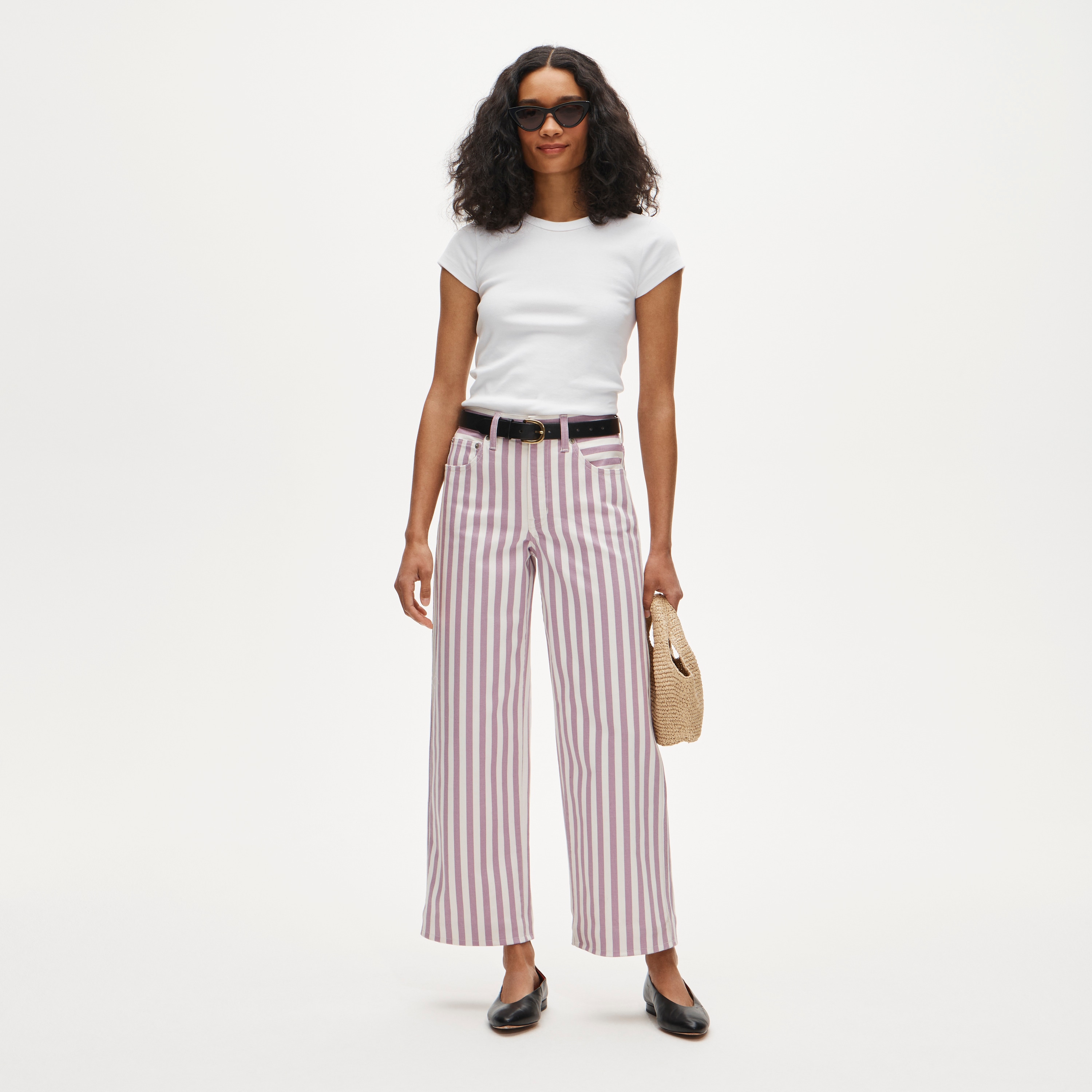 Everyday wide-leg ankle jean in stretch - image 2