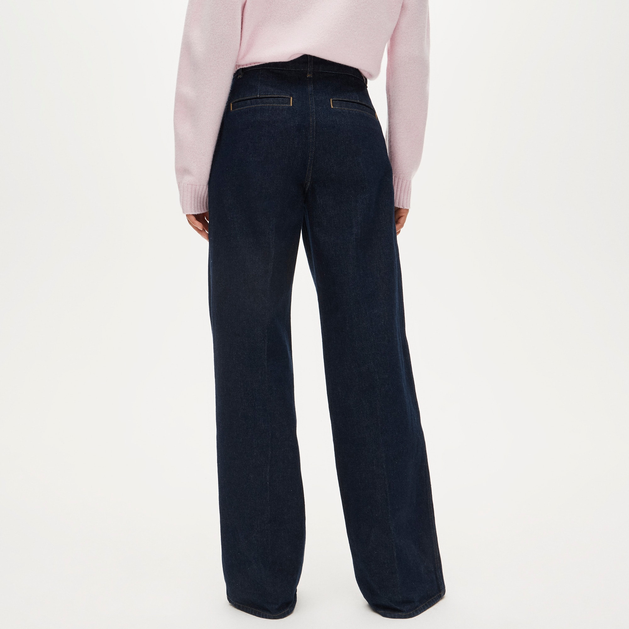 Pleated trouser jean - image 5