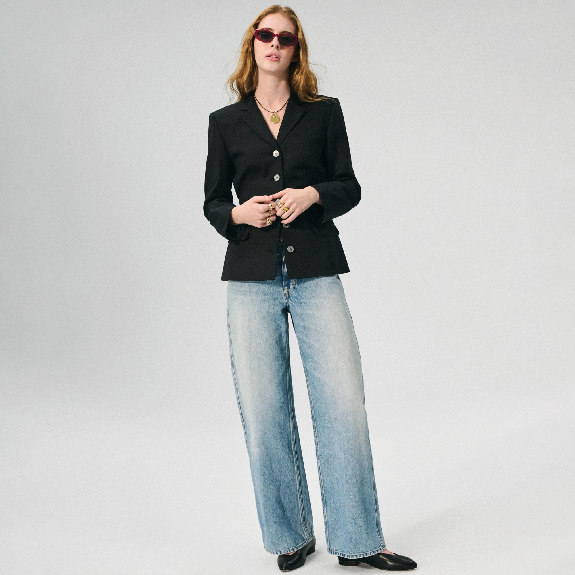 Zoe barrel jean