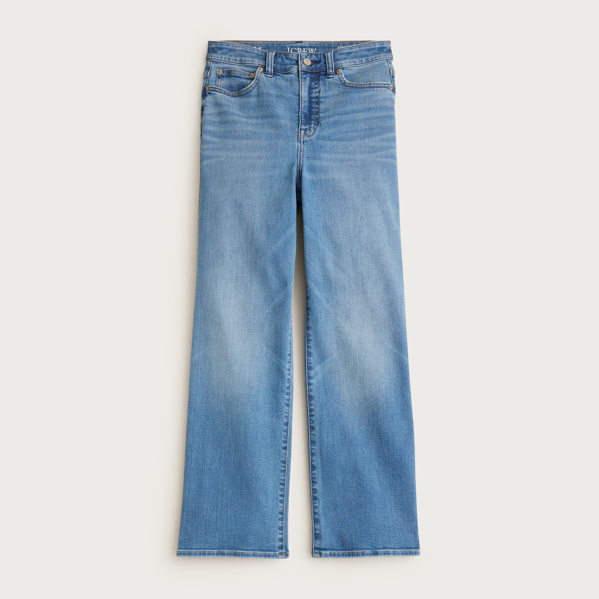 Curvy slim-wide jean