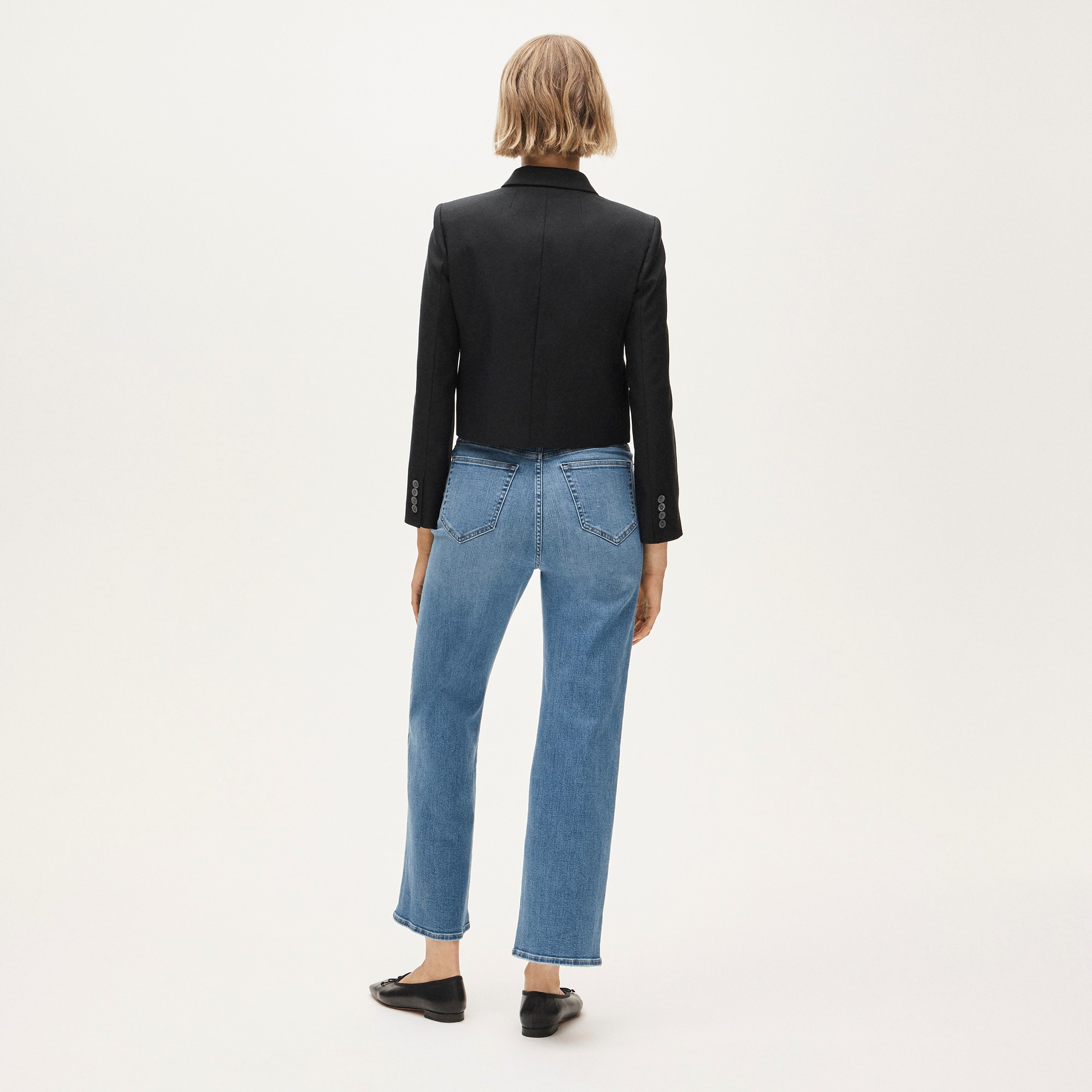 Curvy slim-wide jean - image 5