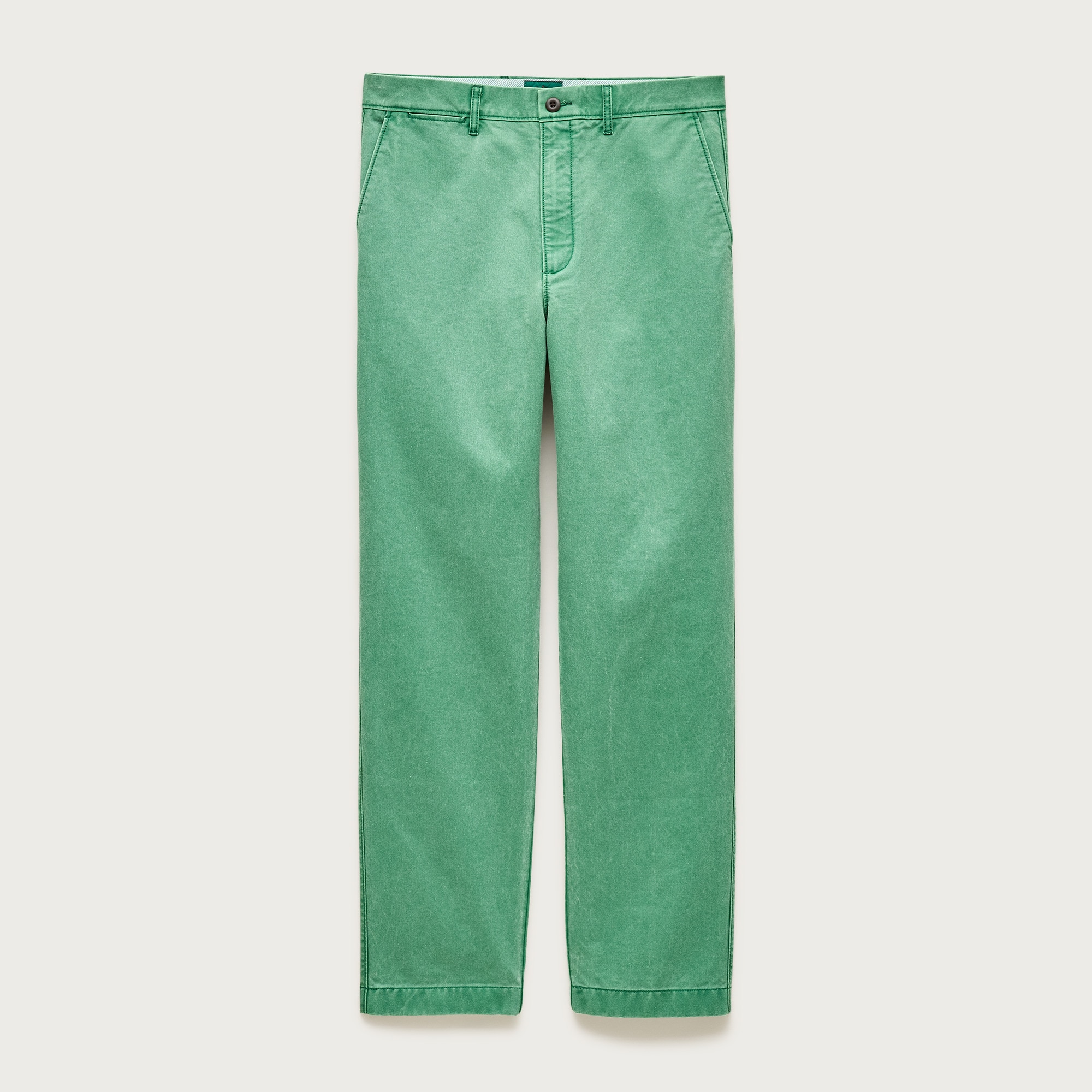 Broken-in Straight pigment-dyed chino pant