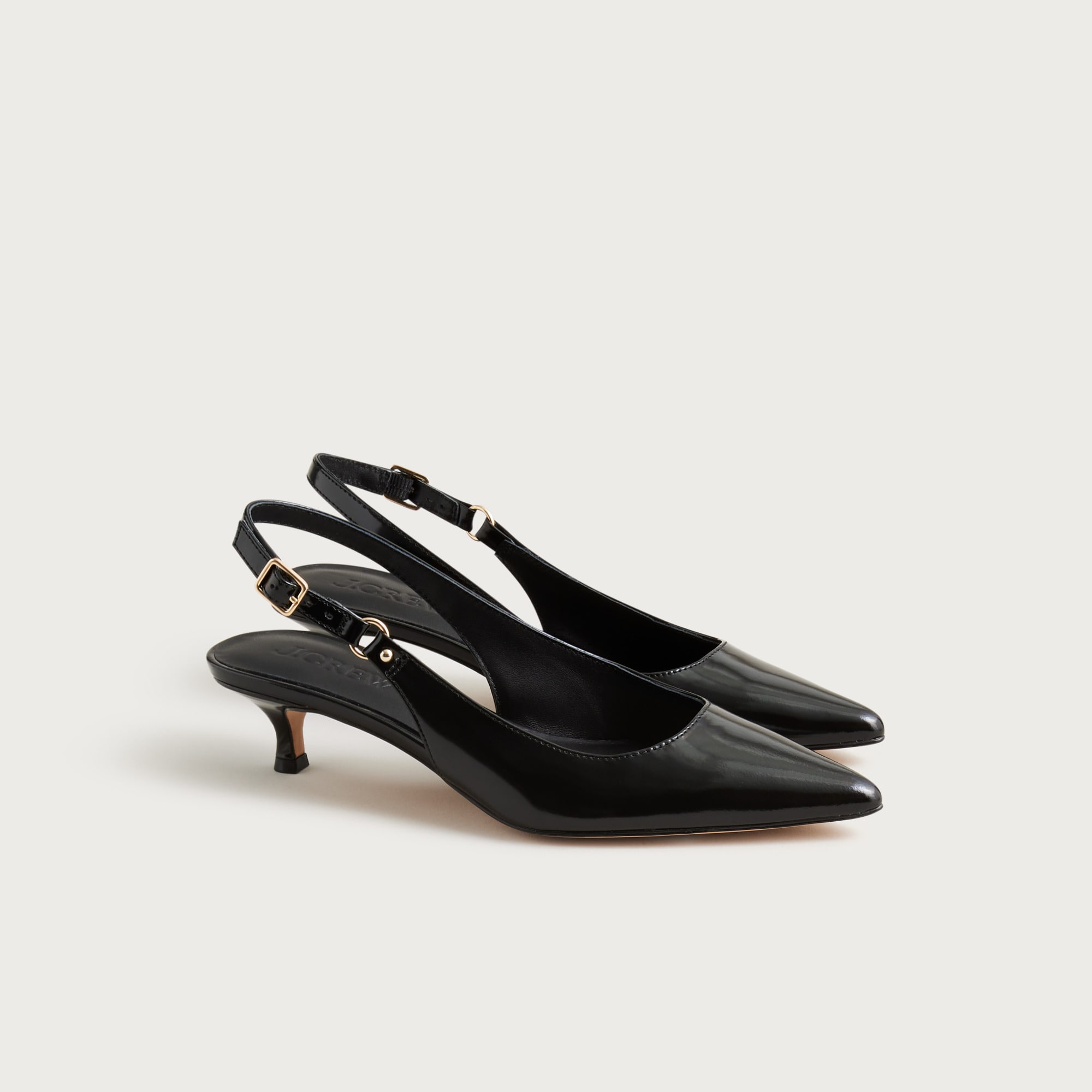  Robin slingback heels in spazzolato leather
