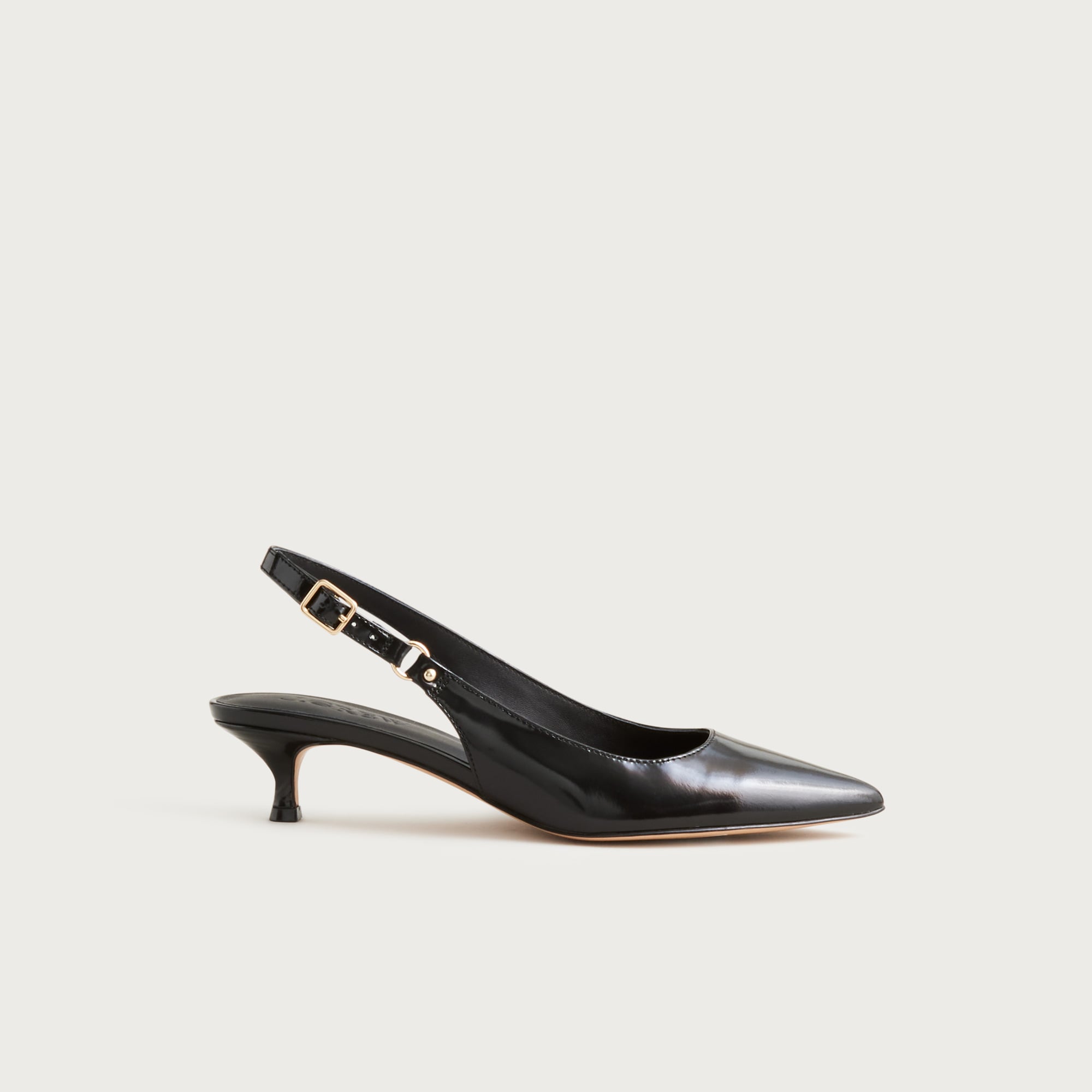 Robin slingback heels in spazzolato leather