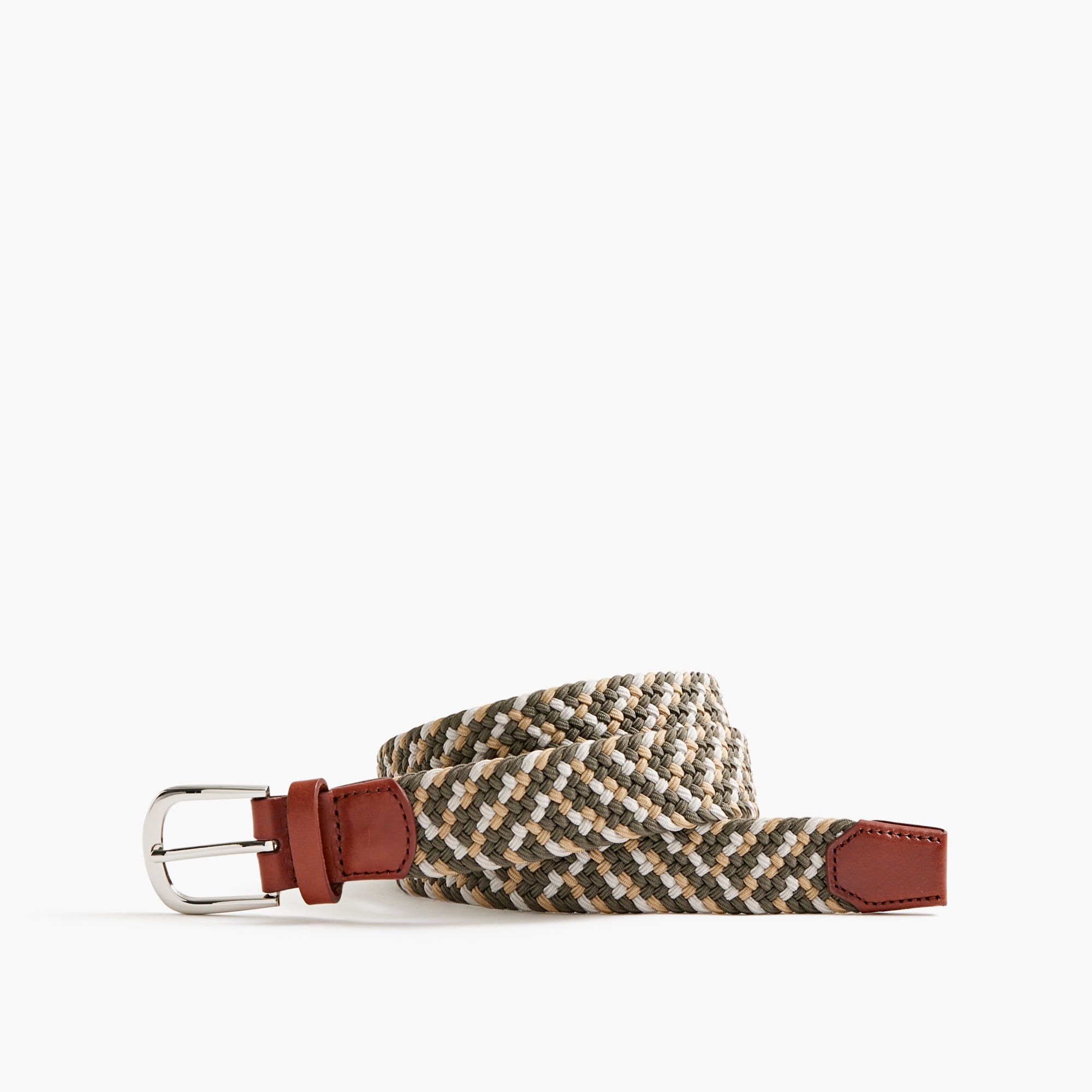 Mixed-rope stretch belt