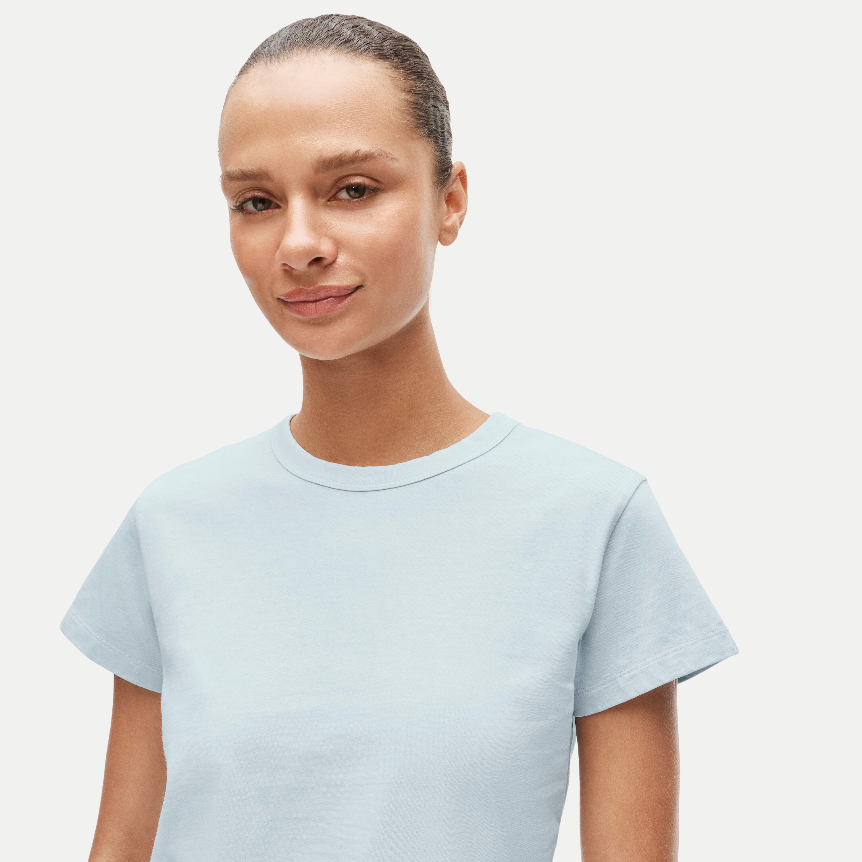 Boyfriend jersey classic-fit T-shirt