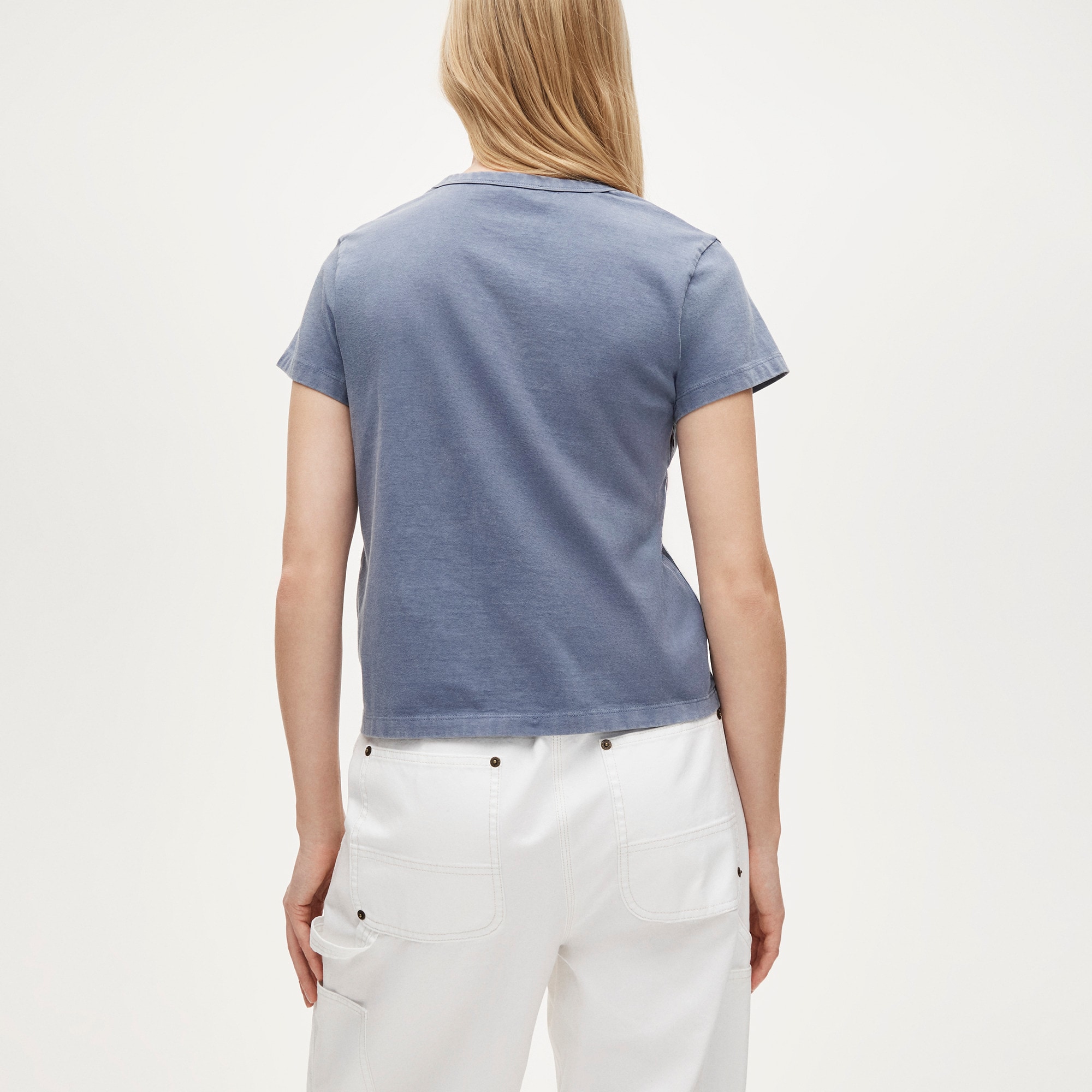 Boyfriend jersey classic-fit T-shirt