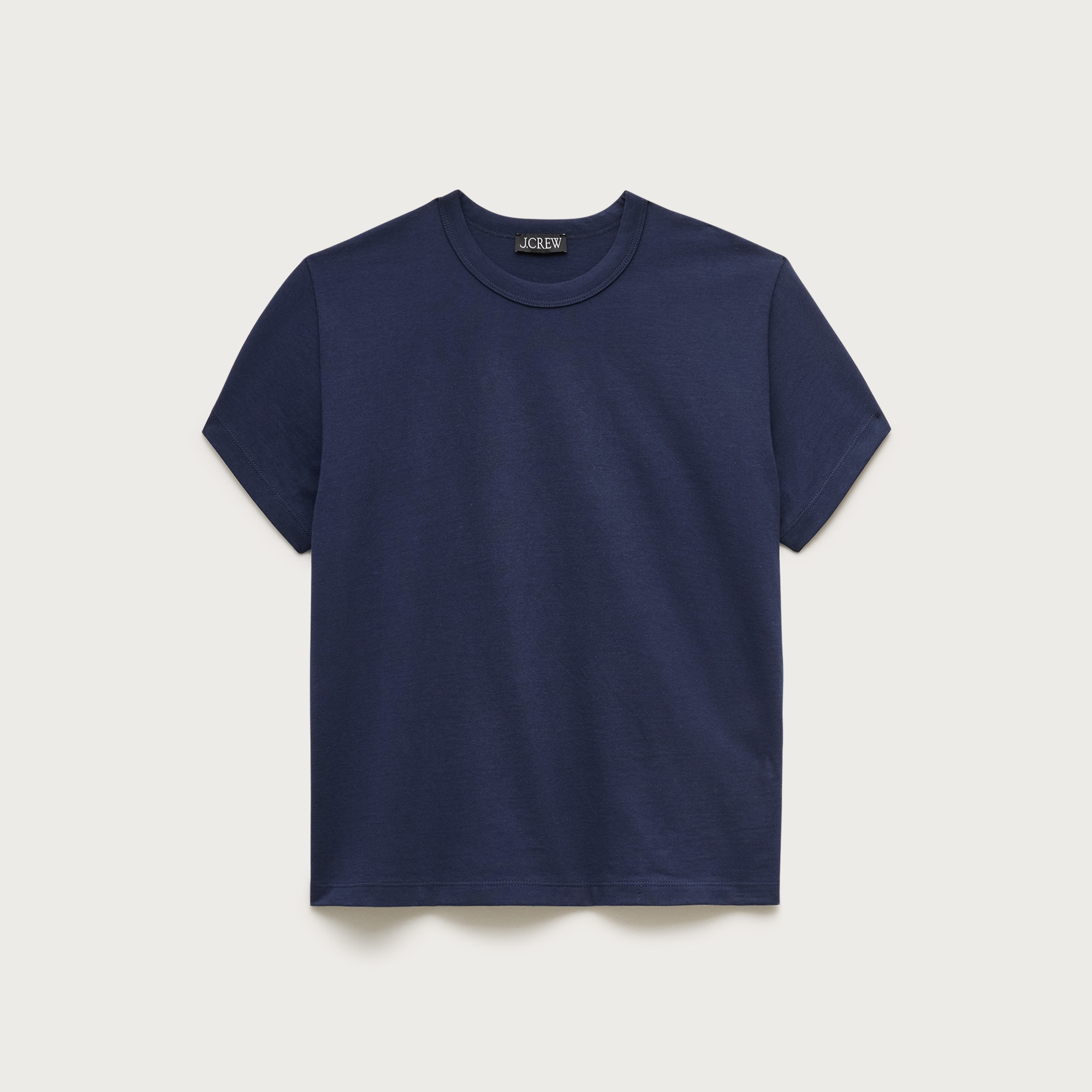 Boyfriend jersey classic-fit T-shirt