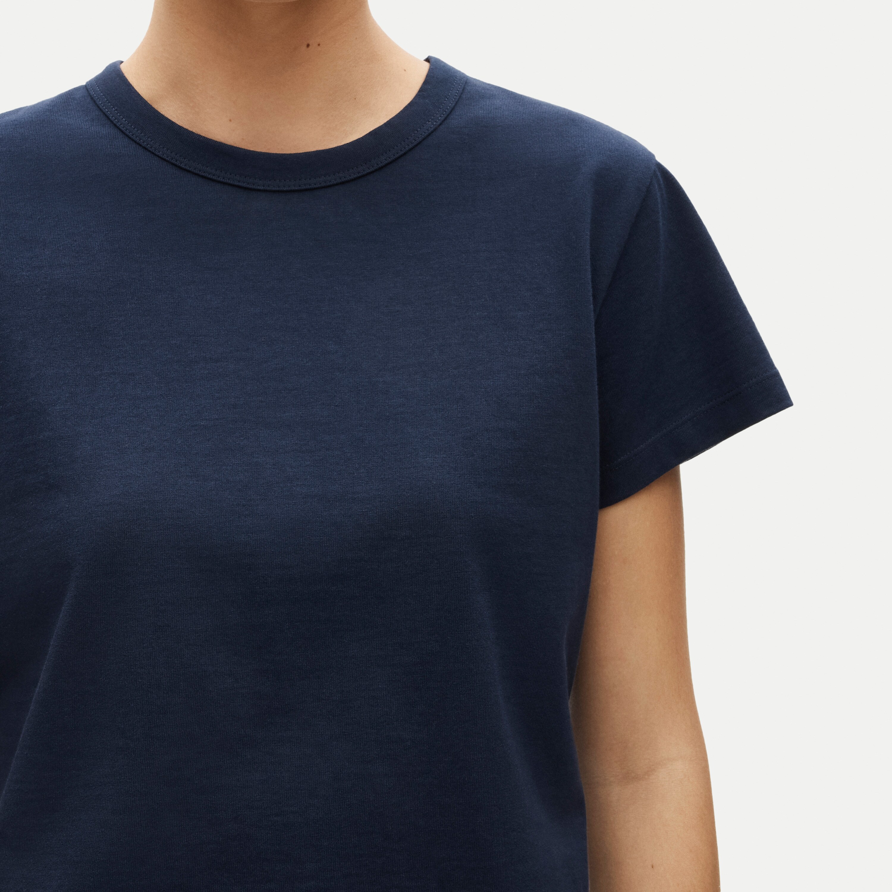 Boyfriend jersey classic-fit T-shirt