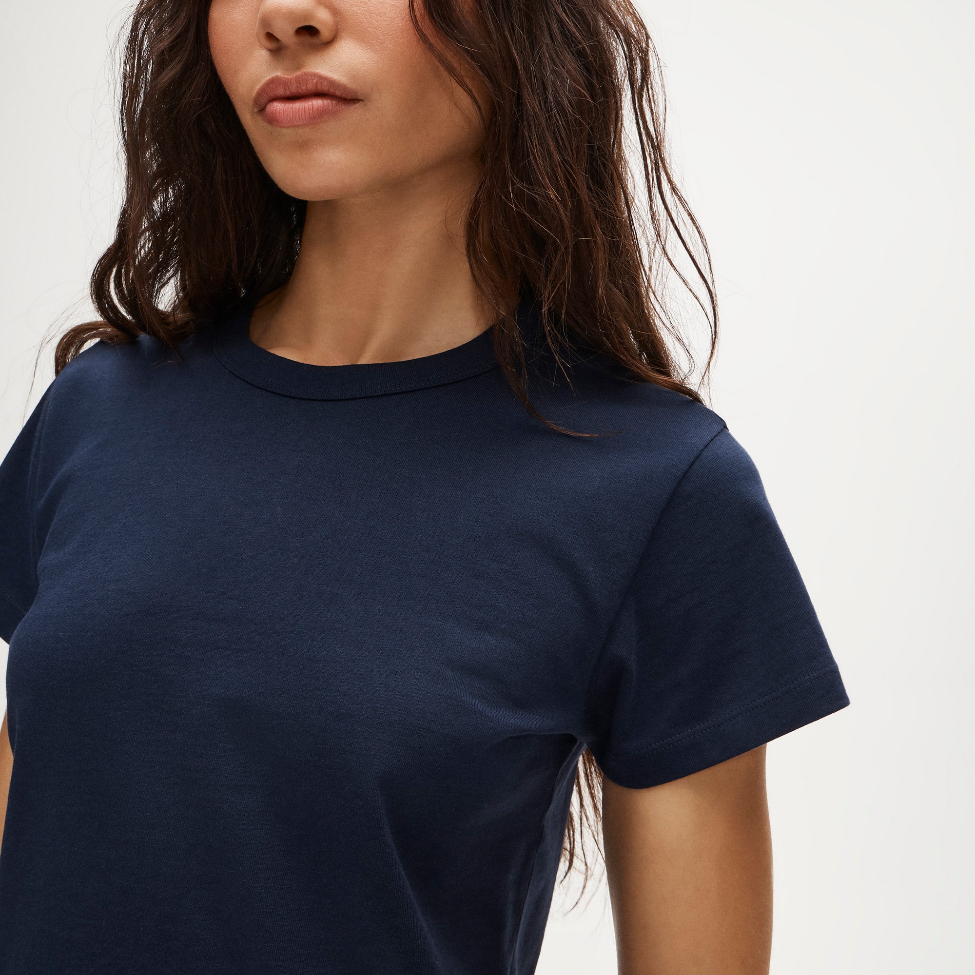 Boyfriend jersey classic-fit T-shirt