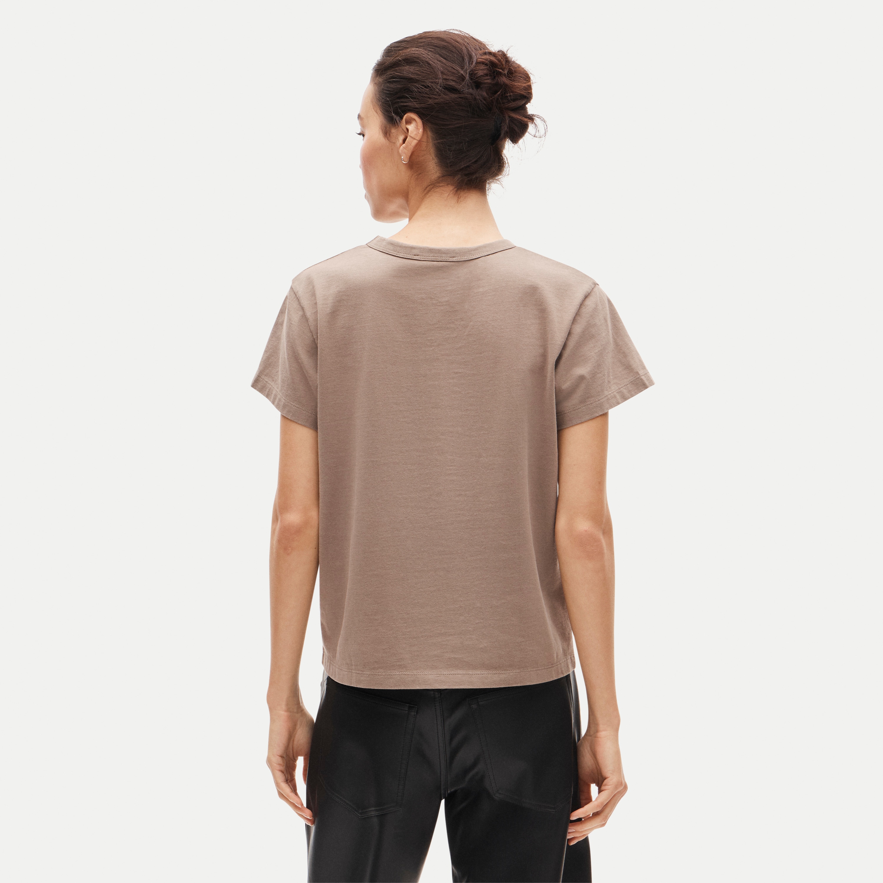 Boyfriend jersey classic-fit T-shirt