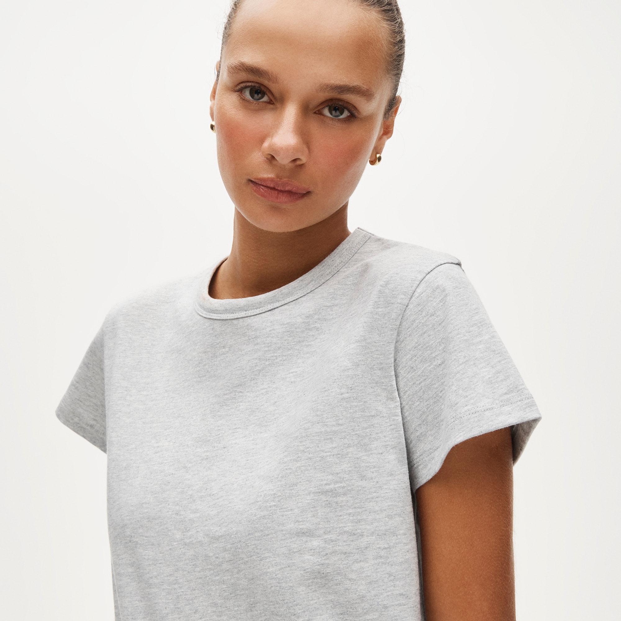 Boyfriend jersey classic-fit T-shirt