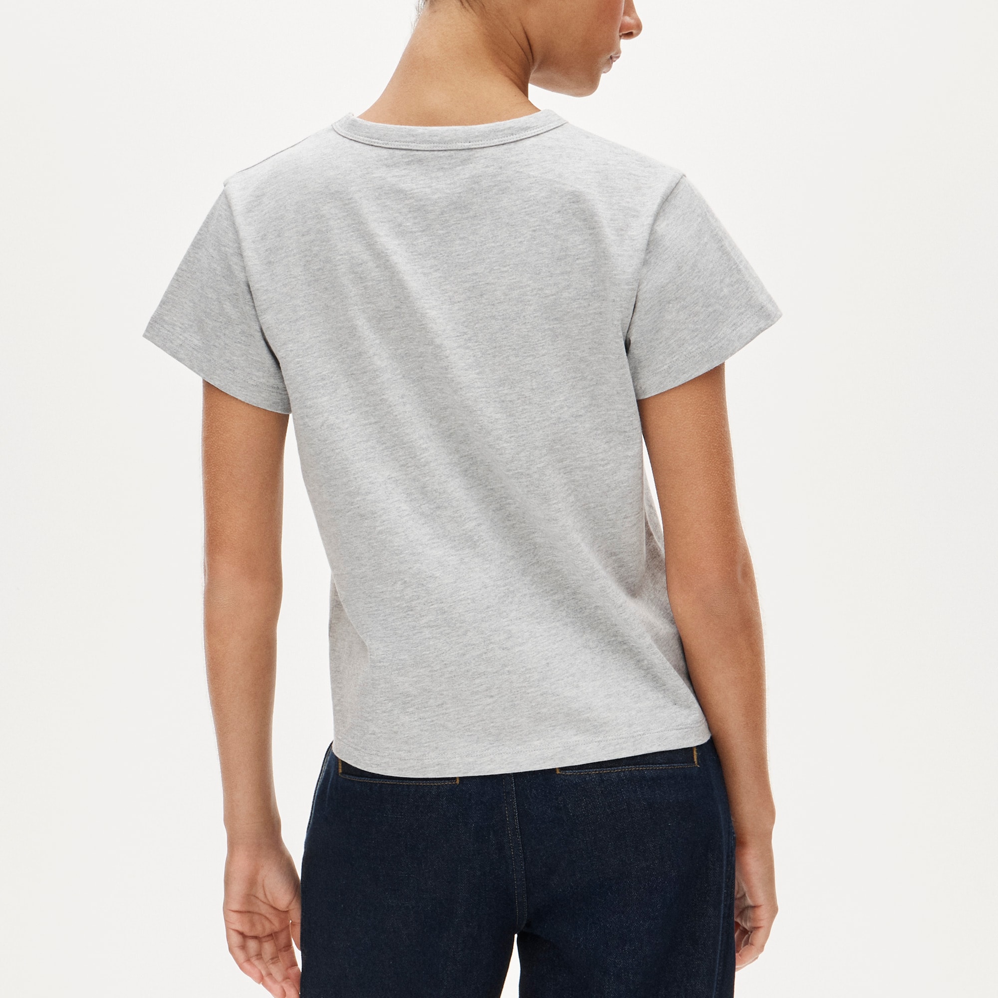 Boyfriend jersey classic-fit T-shirt