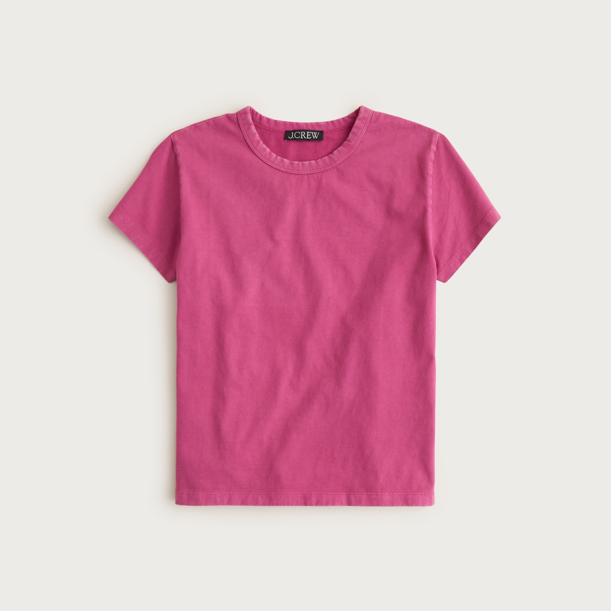 Boyfriend jersey classic-fit T-shirt