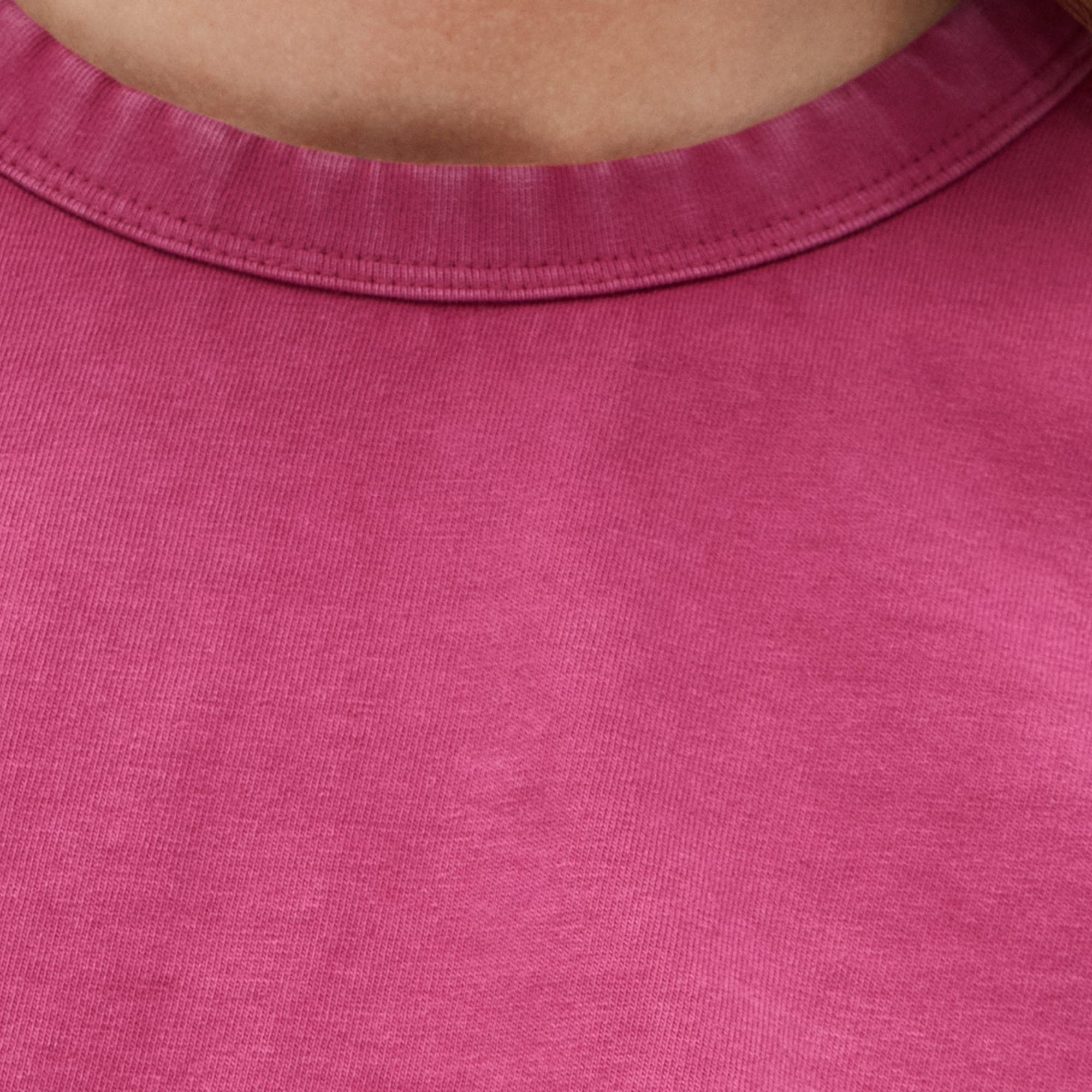 Boyfriend jersey classic-fit T-shirt
