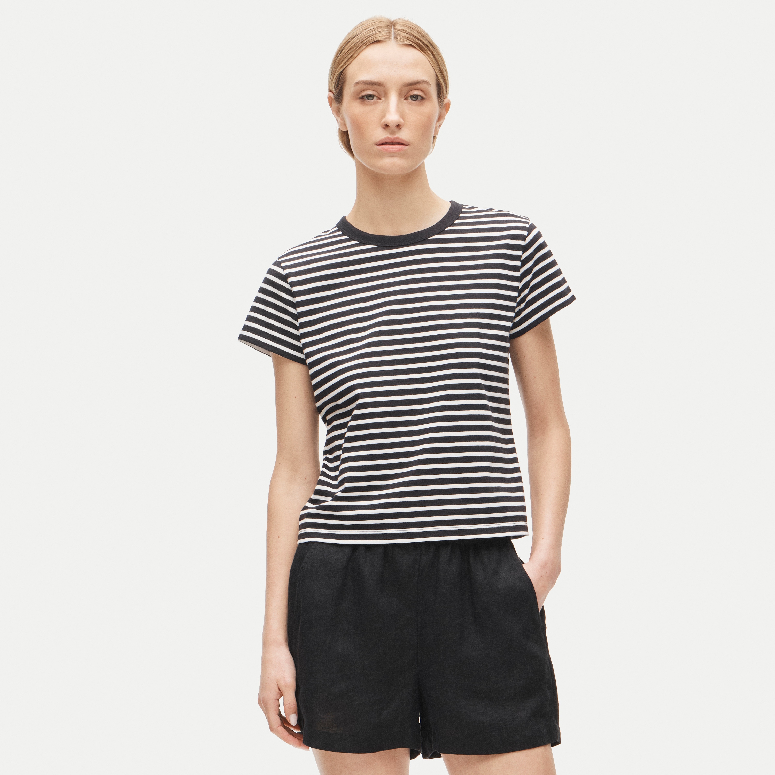 Vintage Jersey Long-sleeve T-shirt In Stripe For Women | J.Crew