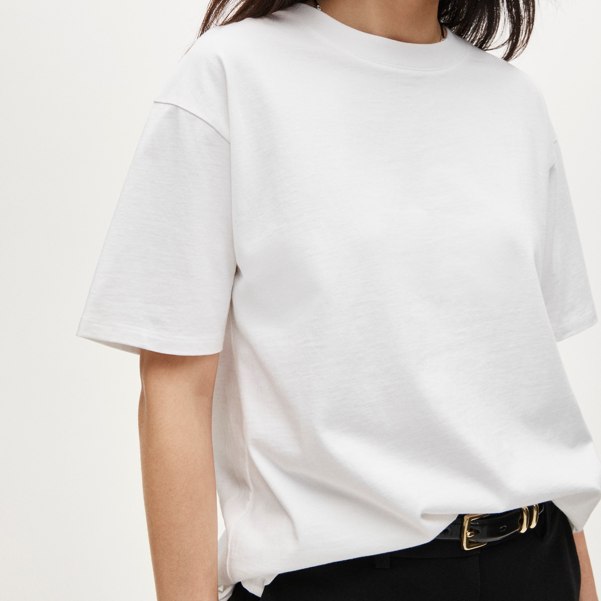 Boyfriend jersey oversized T-shirt