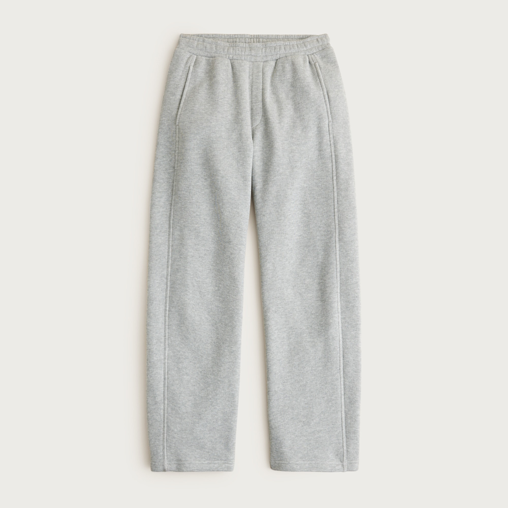 Heritage terry barrel-leg sweatpant