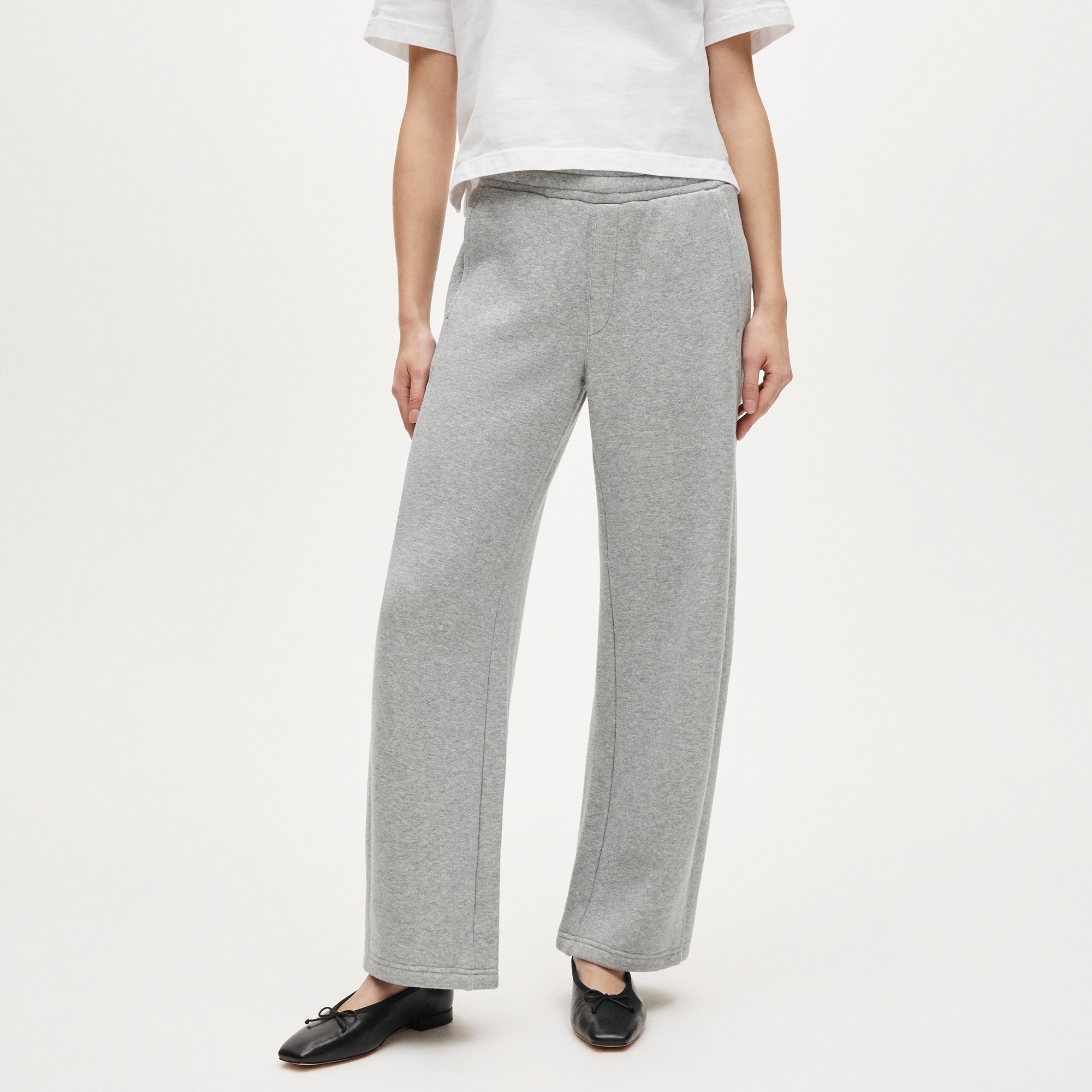 Heritage terry barrel-leg sweatpant - image 3