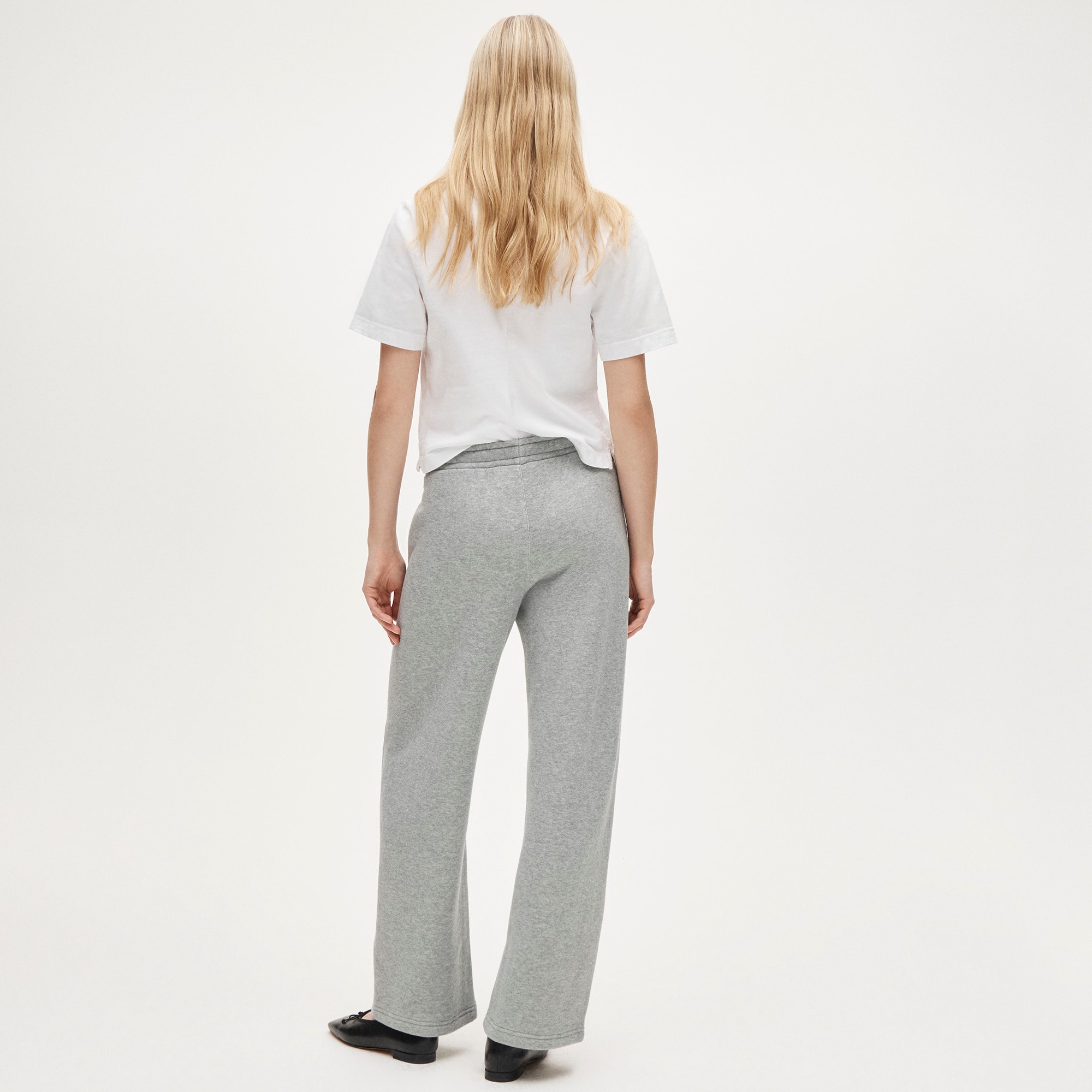 Heritage terry barrel-leg sweatpant - image 5