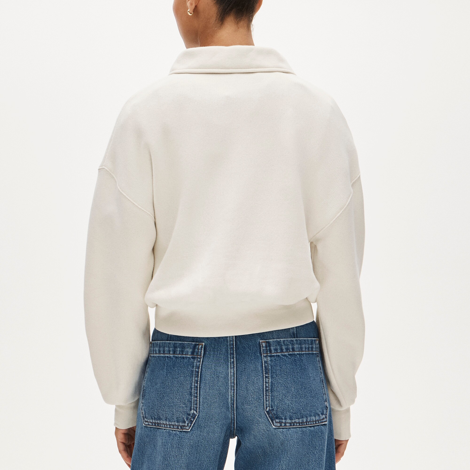 Heritage terry rugby sweatshirt