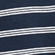 Heritage terry rugby sweatshirt RAY STRIPE NAVY IVORY L