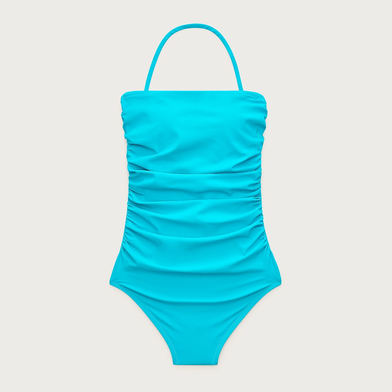 Gemma Ruched Bandeau One-piece For Women | J.Crew