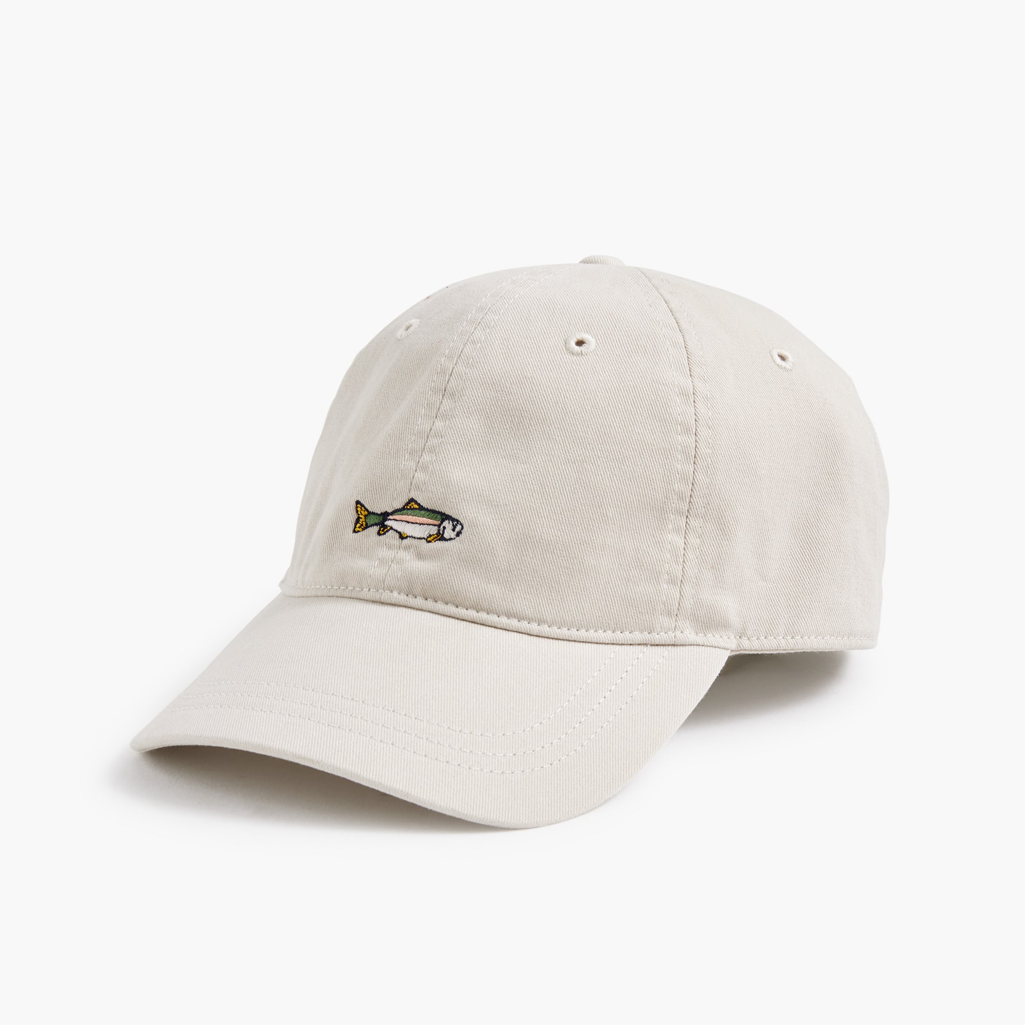twill trout baseball hat for men