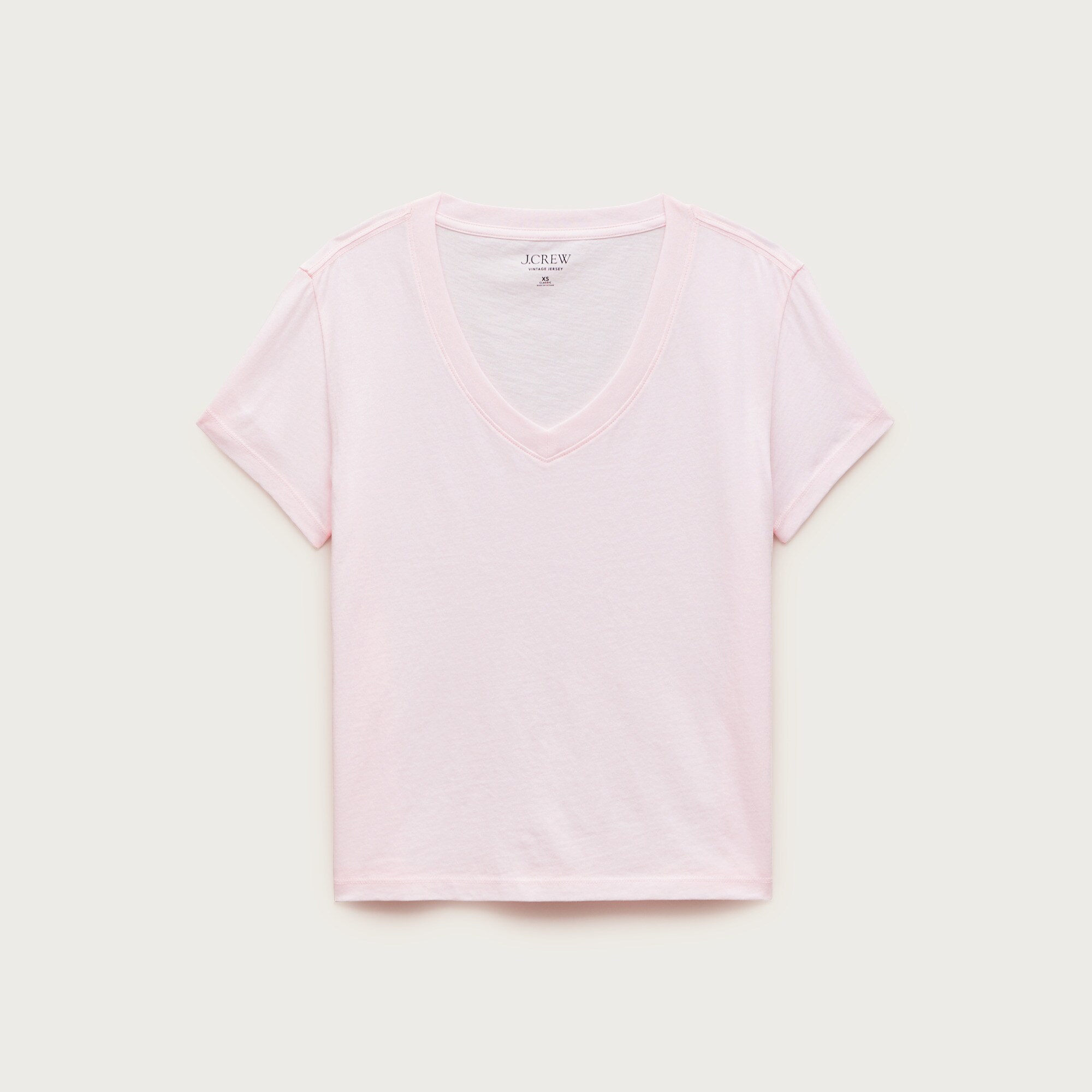 New vintage jersey relaxed V-neck T-shirt