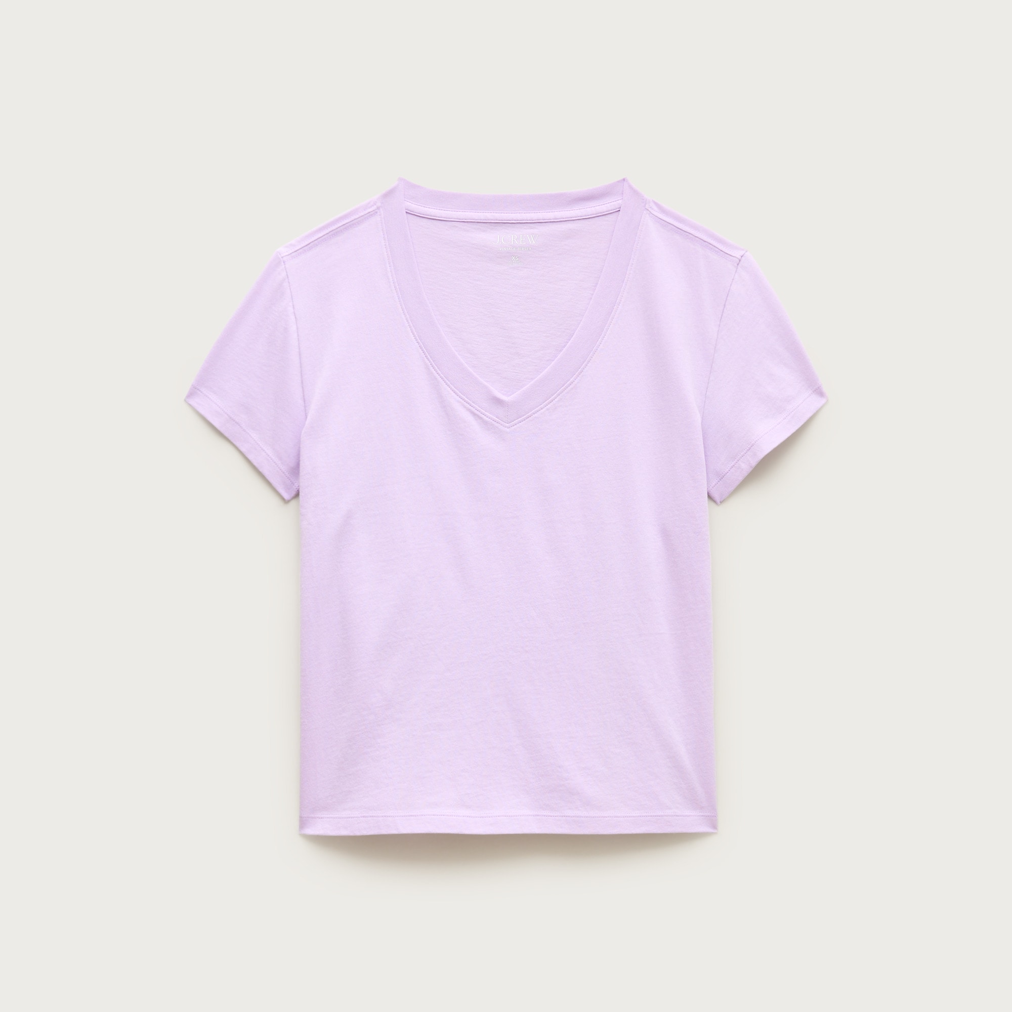 New vintage jersey relaxed V-neck T-shirt