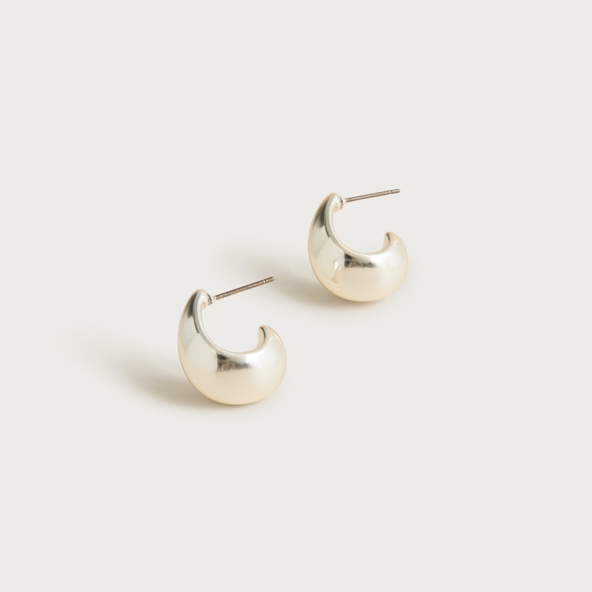 Sculptural hoop earrings - image 4