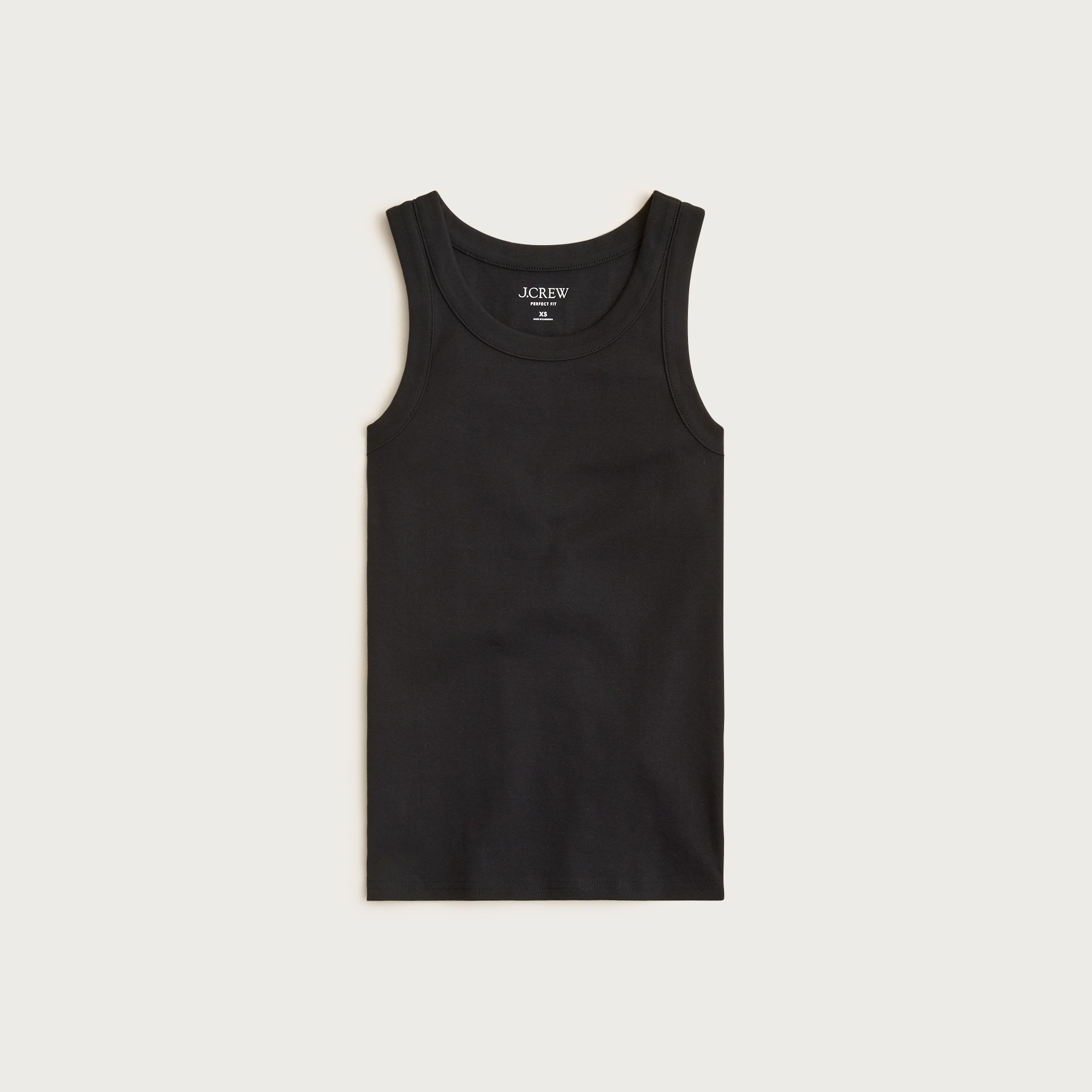 New perfect-fit high-neck tank top