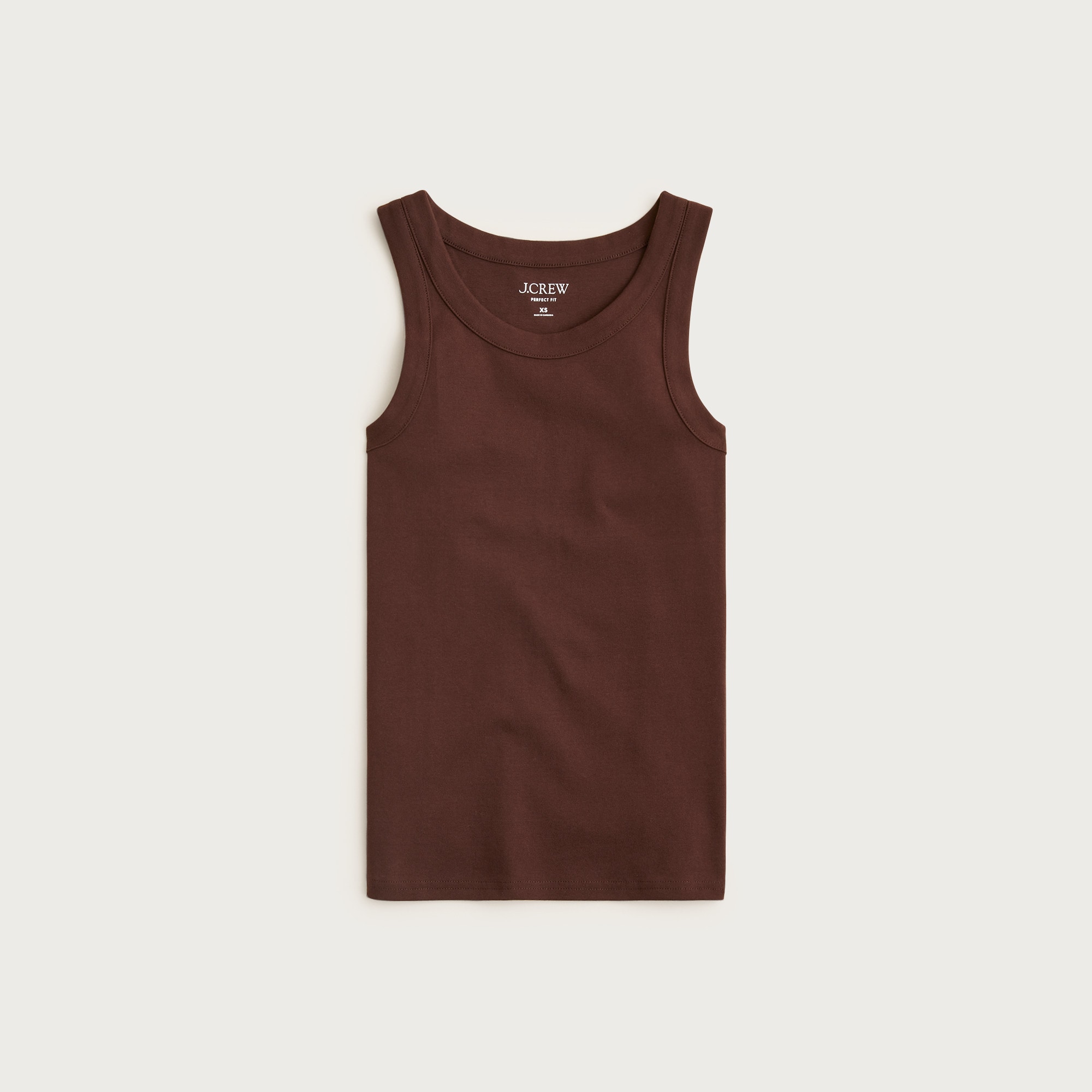 New perfect-fit high-neck tank top
