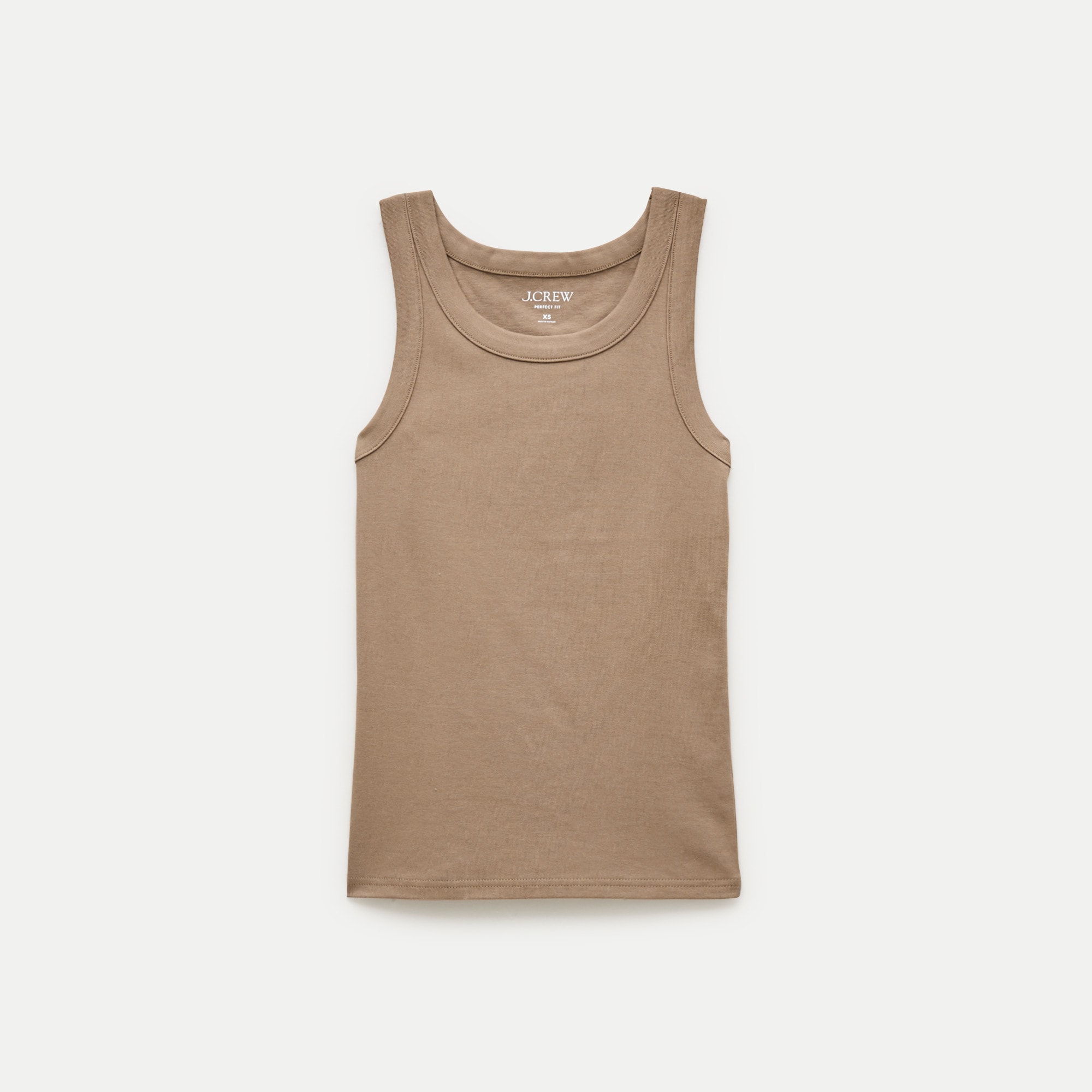 New perfect-fit high-neck tank top