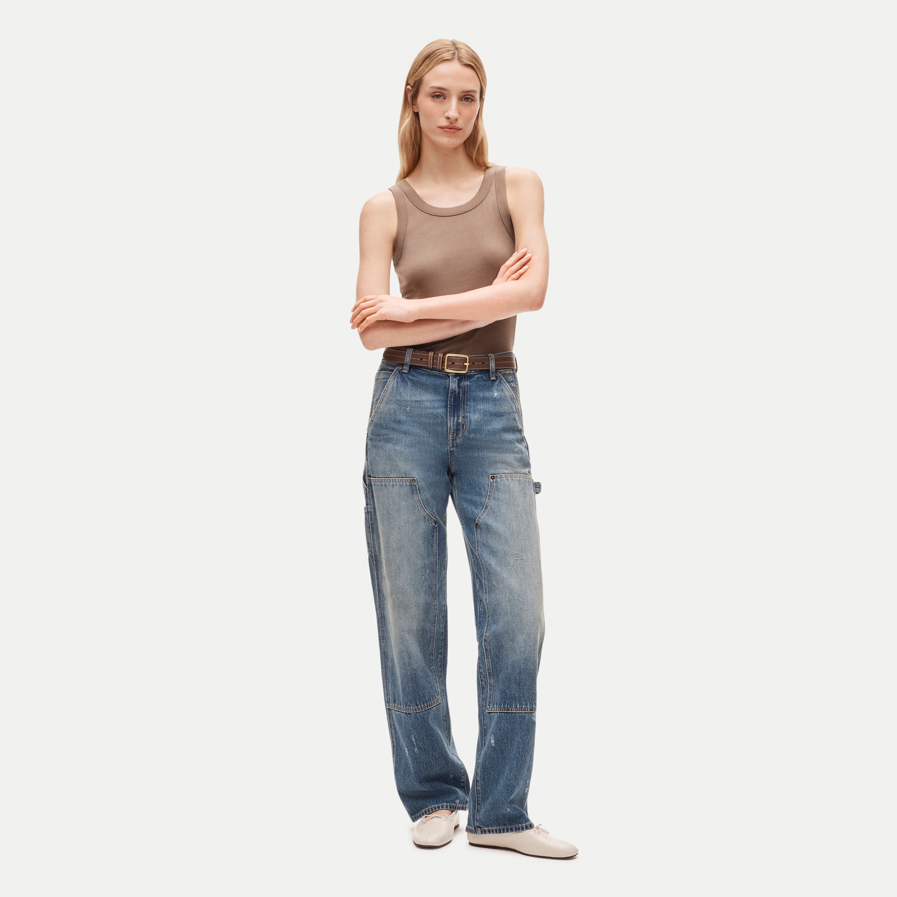 New perfect-fit high-neck tank top